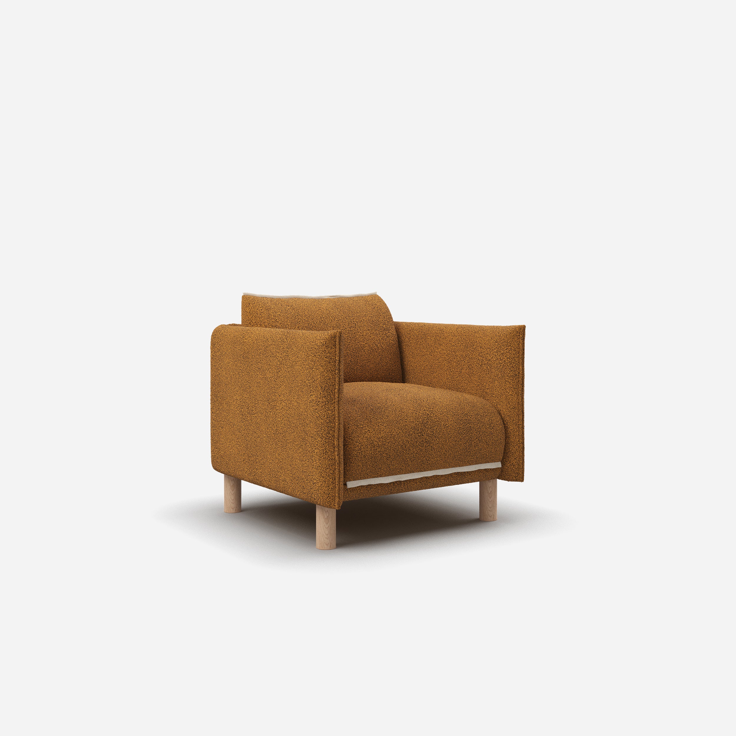 @ Mustard Boucle II | Natural Trim