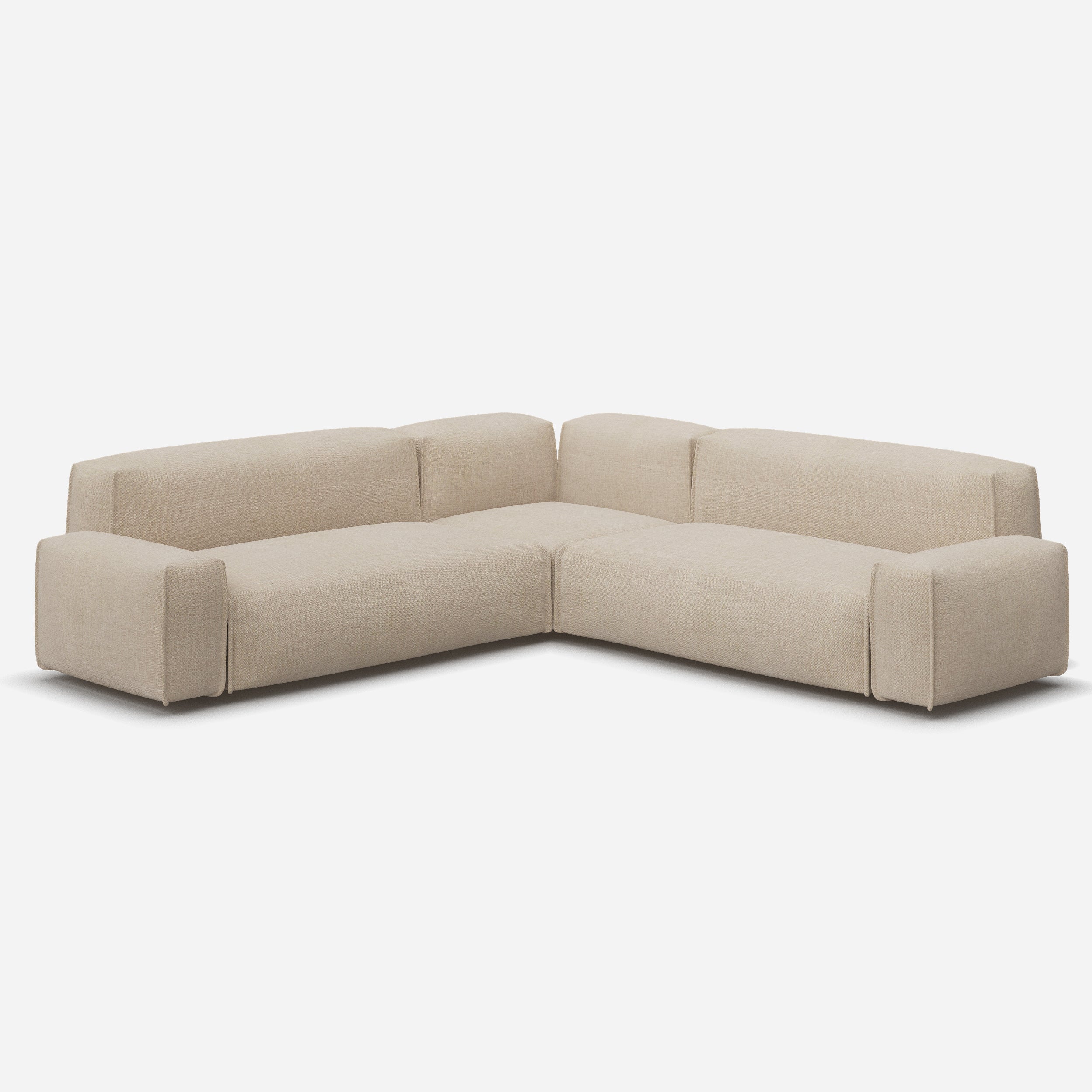 @ Cream Textured Weave | Natural Trim