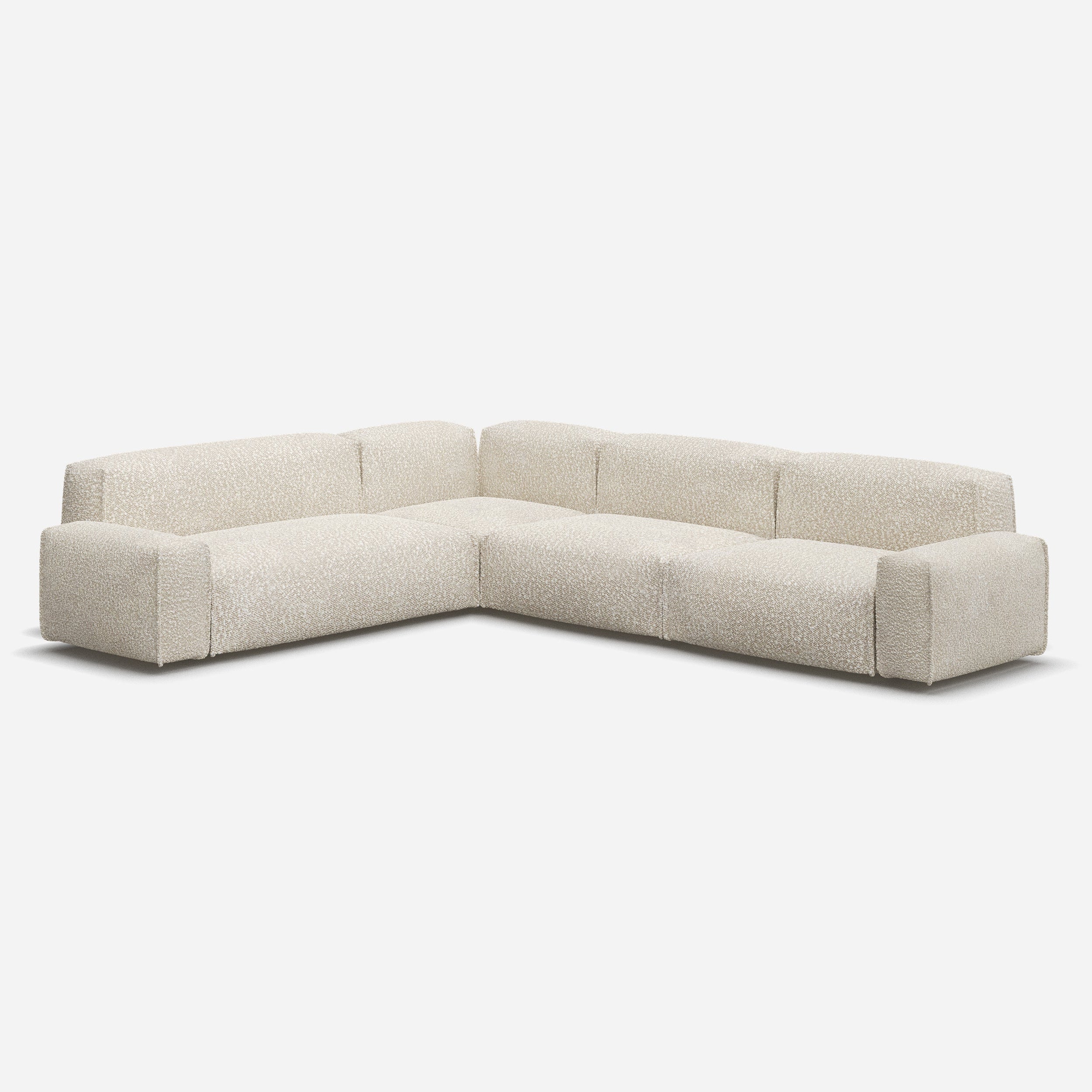 @ Ecru Boucle | Natural Trim