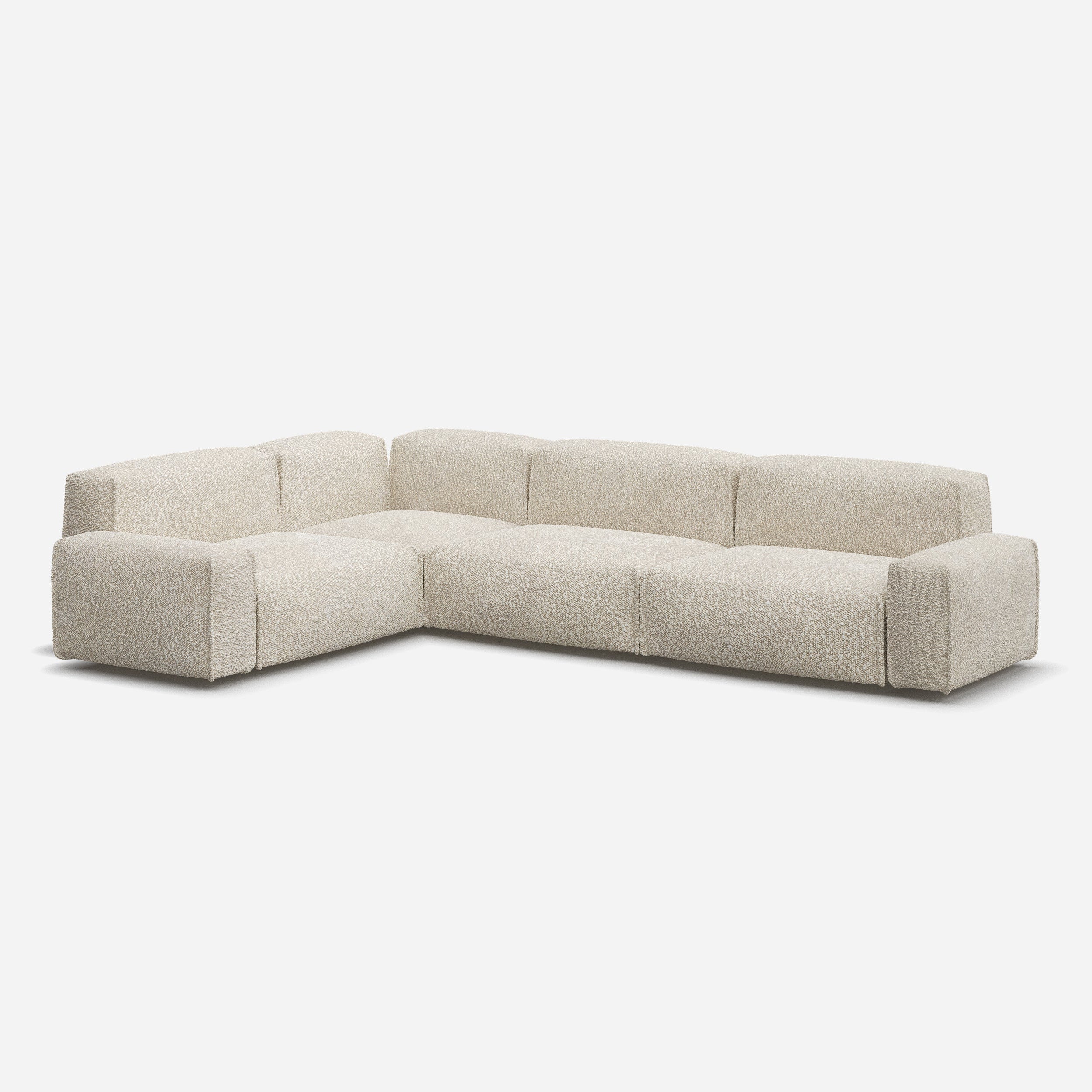 @ Ecru Boucle | Natural Trim