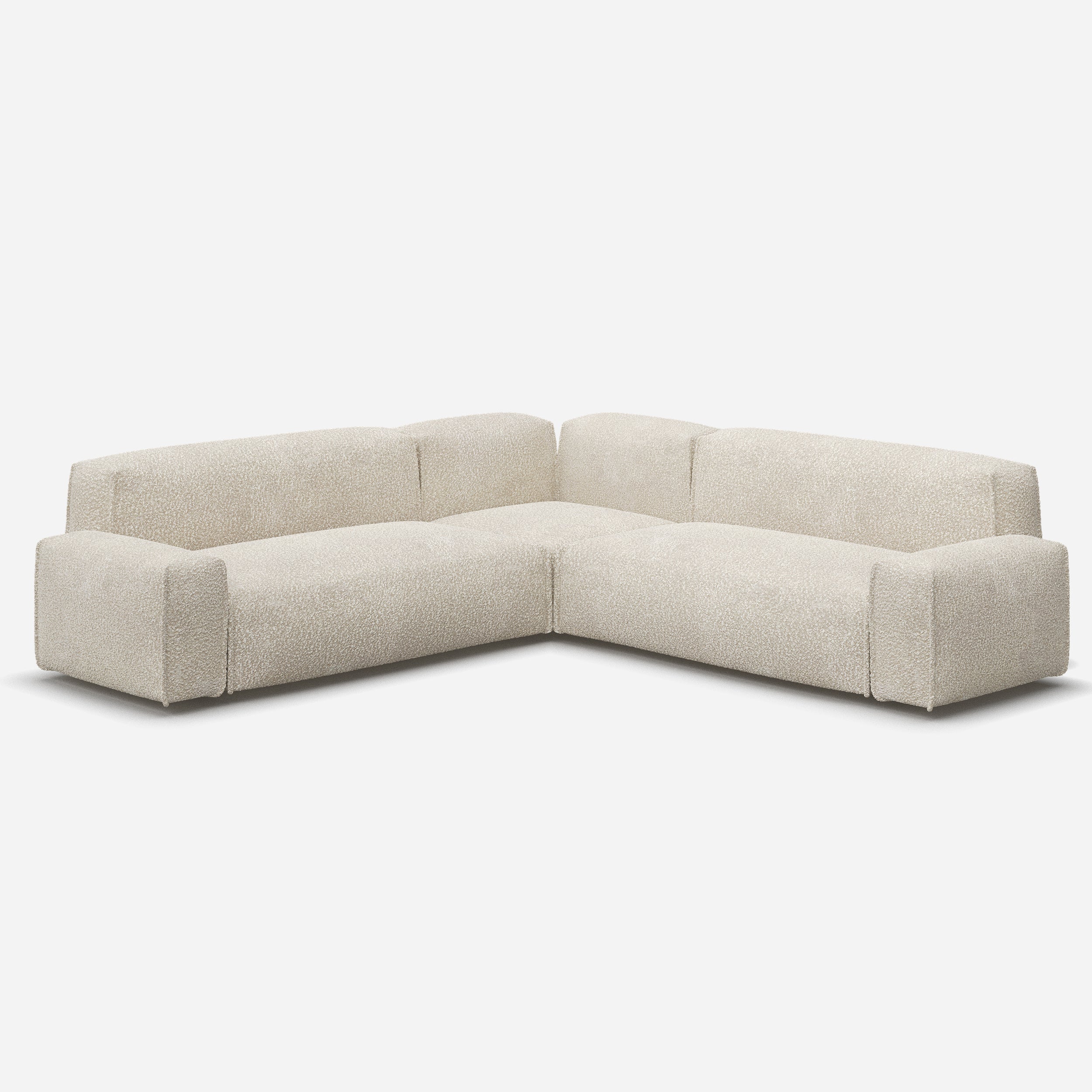 @ Ecru Boucle | Natural Trim