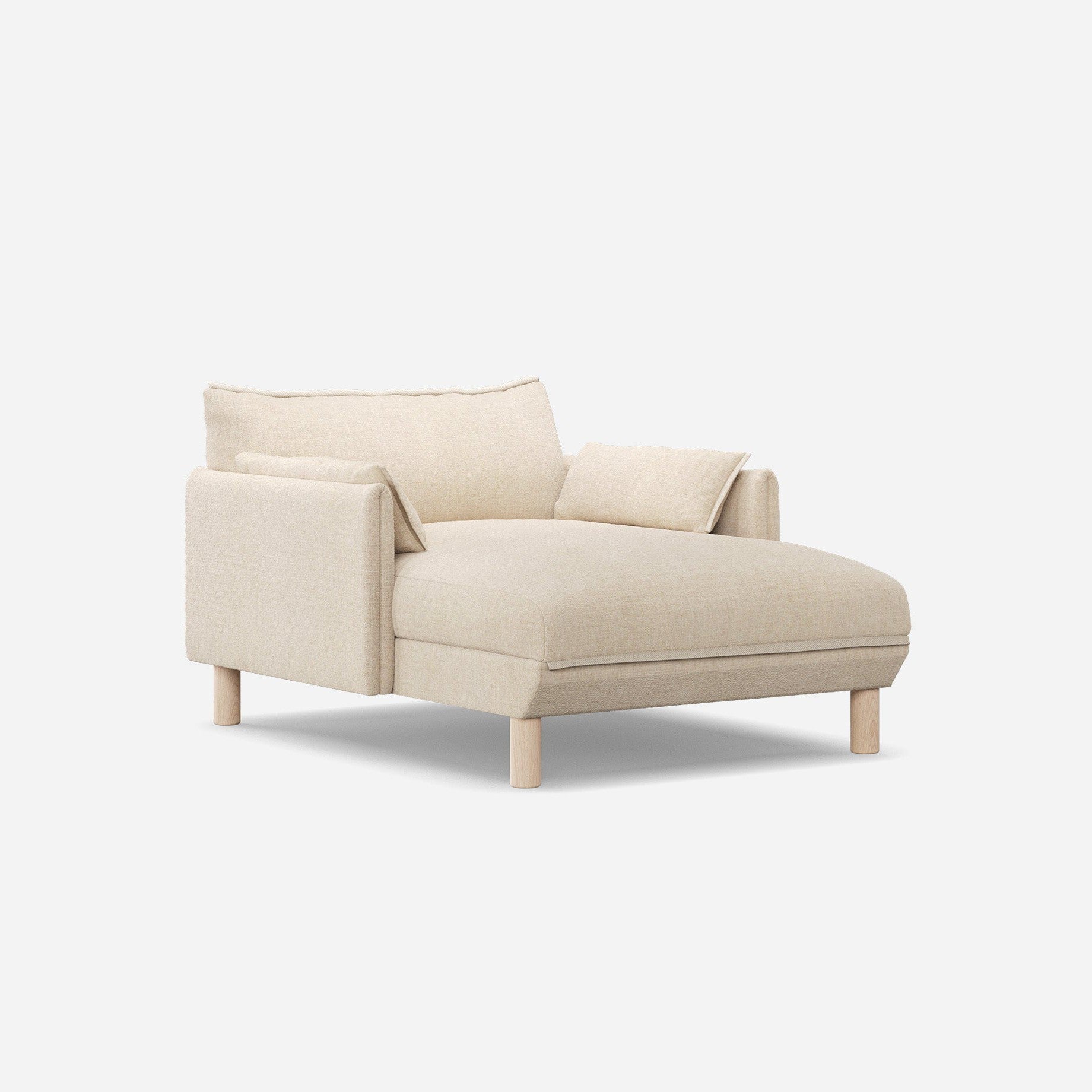 @ Cream Textured Weave | Natural Trim