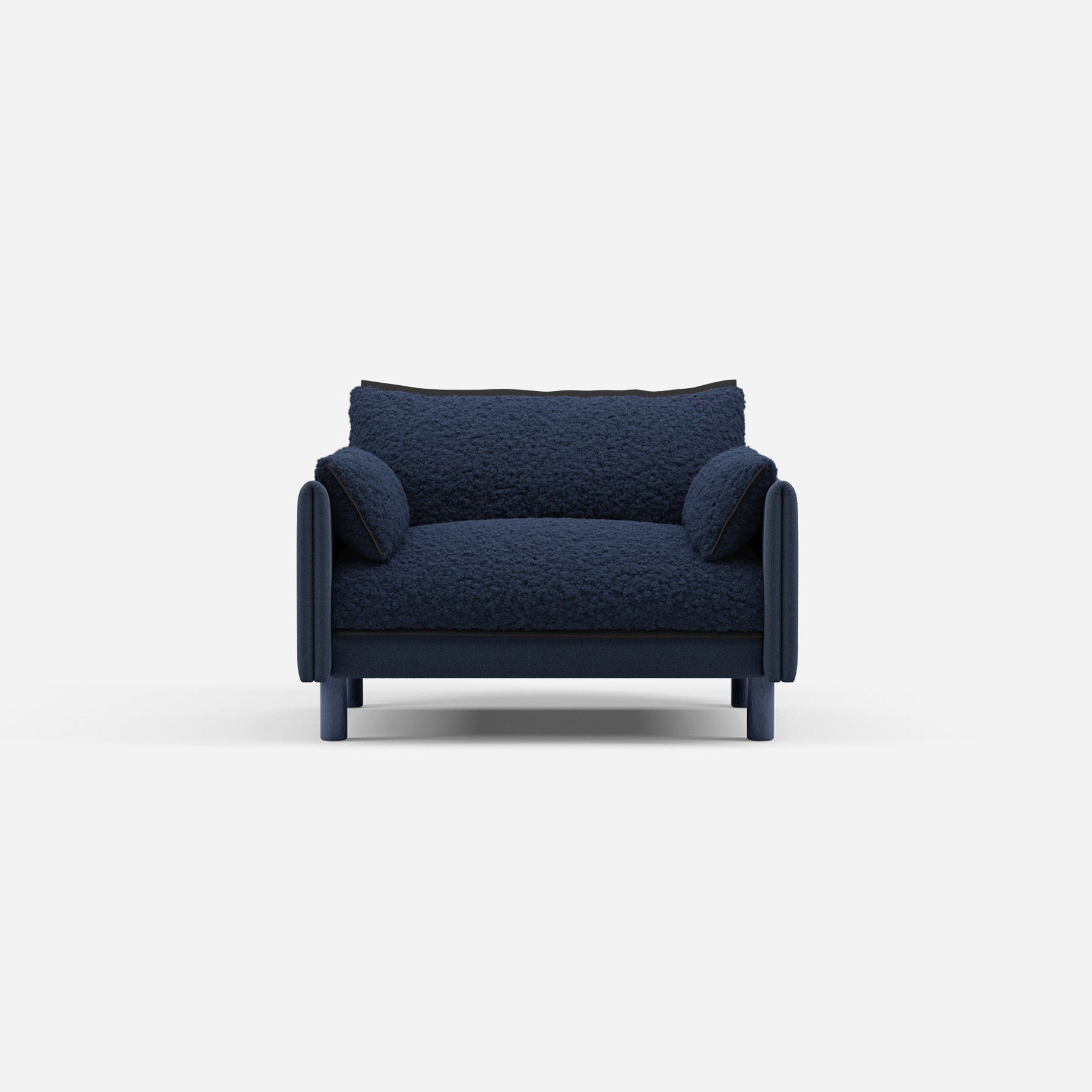 @ Navy Fleece & Navy Cotton | Black Trim