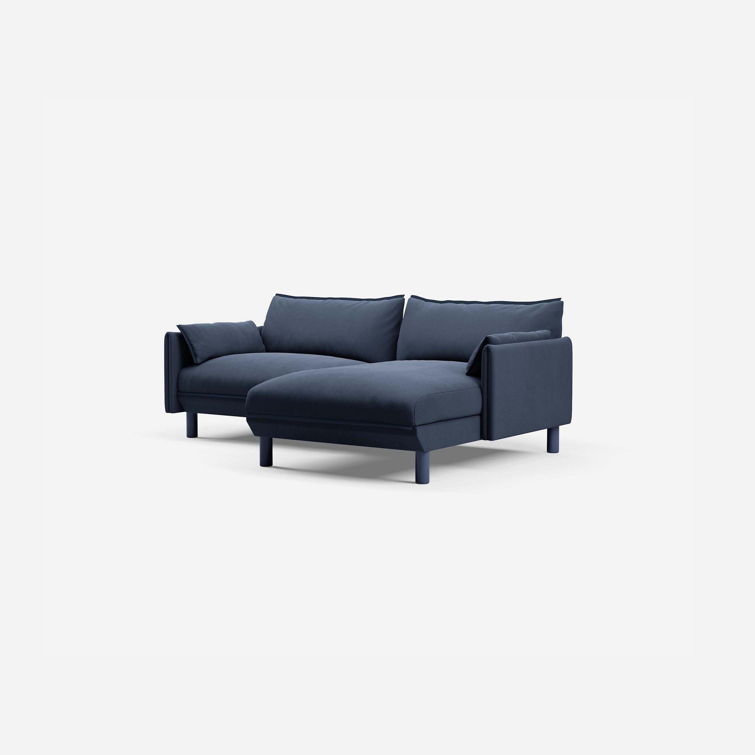 @ Navy Cotton | Dark Blue Trim