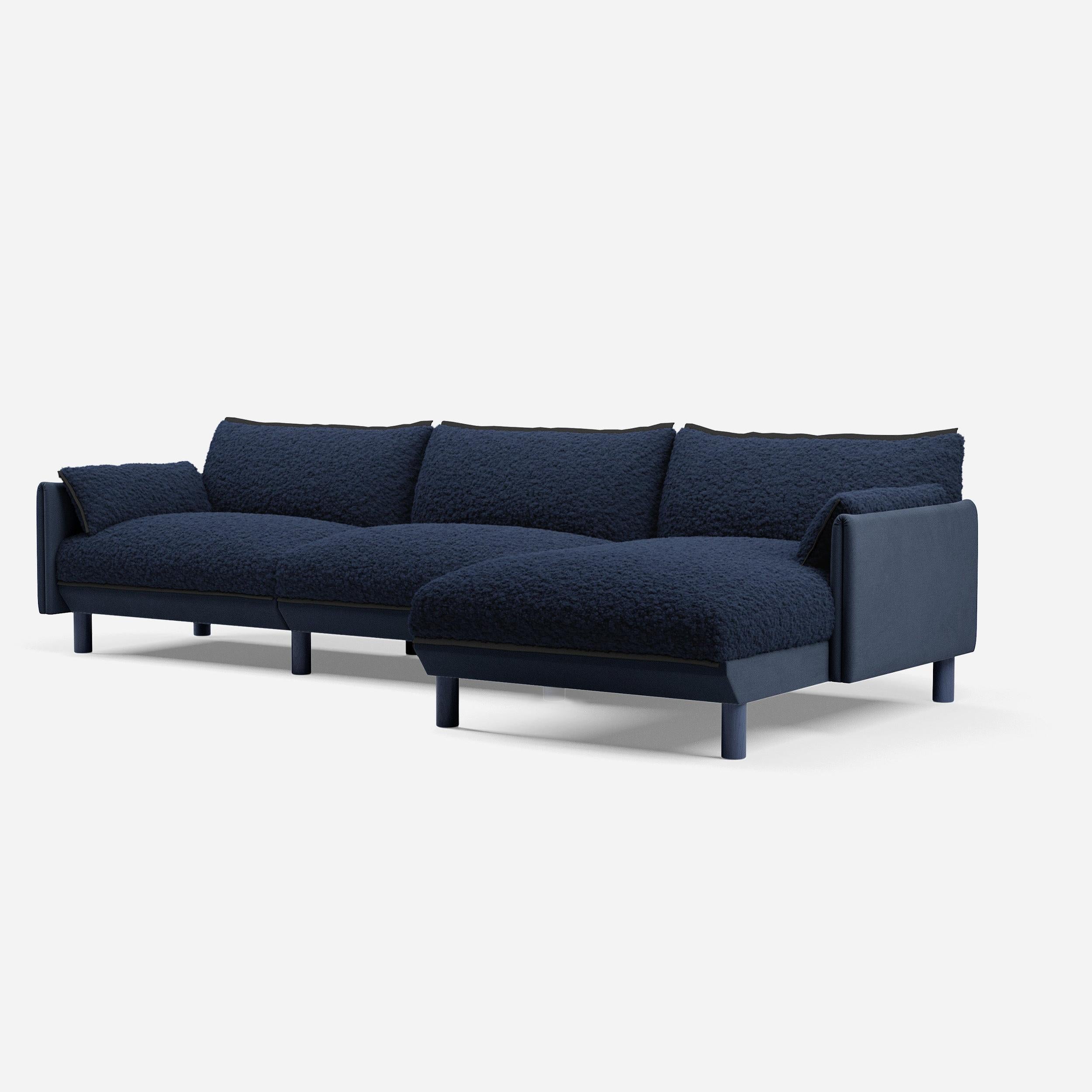 @ Navy Fleece & Navy Cotton | Black Trim