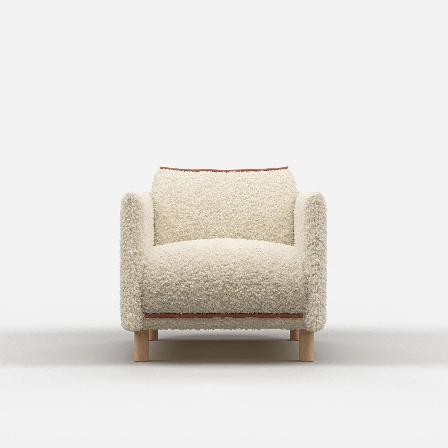 @ Cream Fleece | Brick Trim