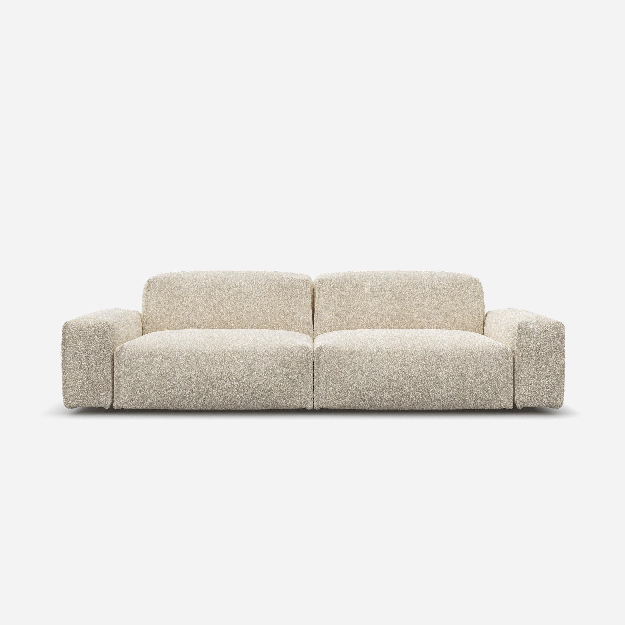 @ Ecru Boucle | Natural Trim