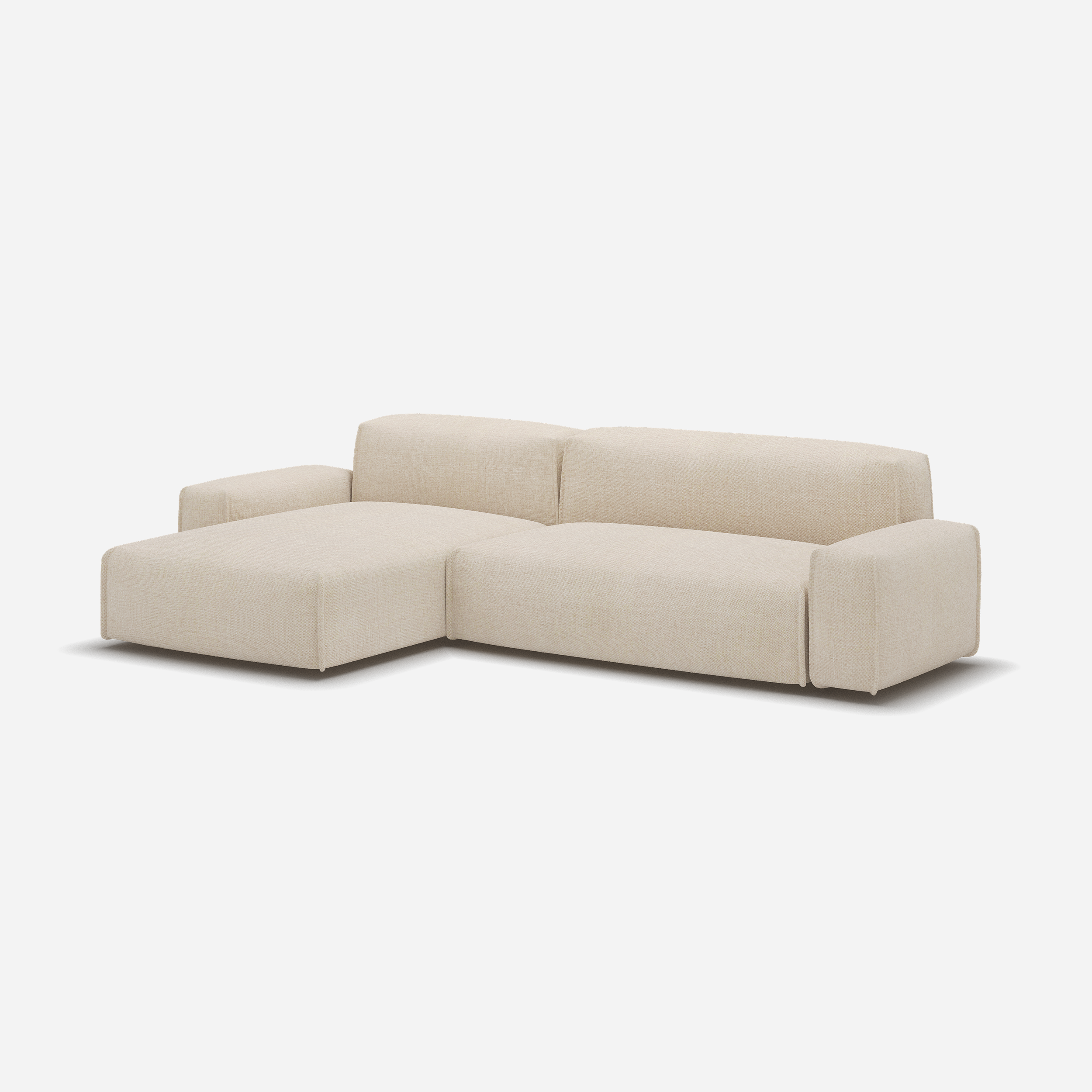 @ Cream Textured Weave | Natural Trim