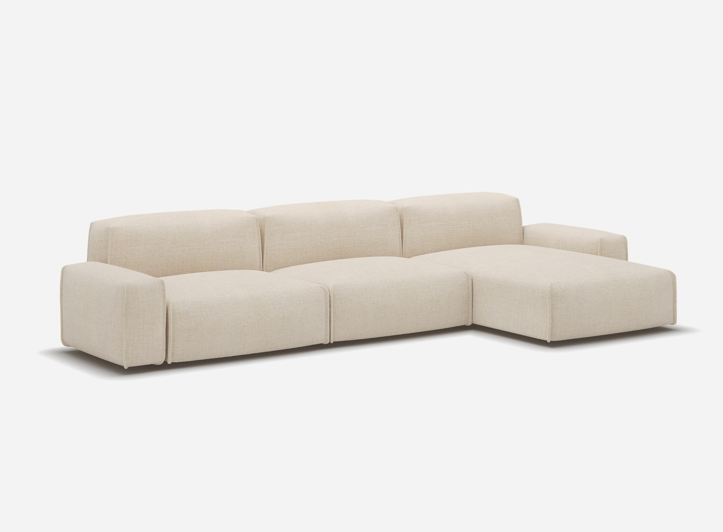 @ Cream Textured Weave | Brick Trim