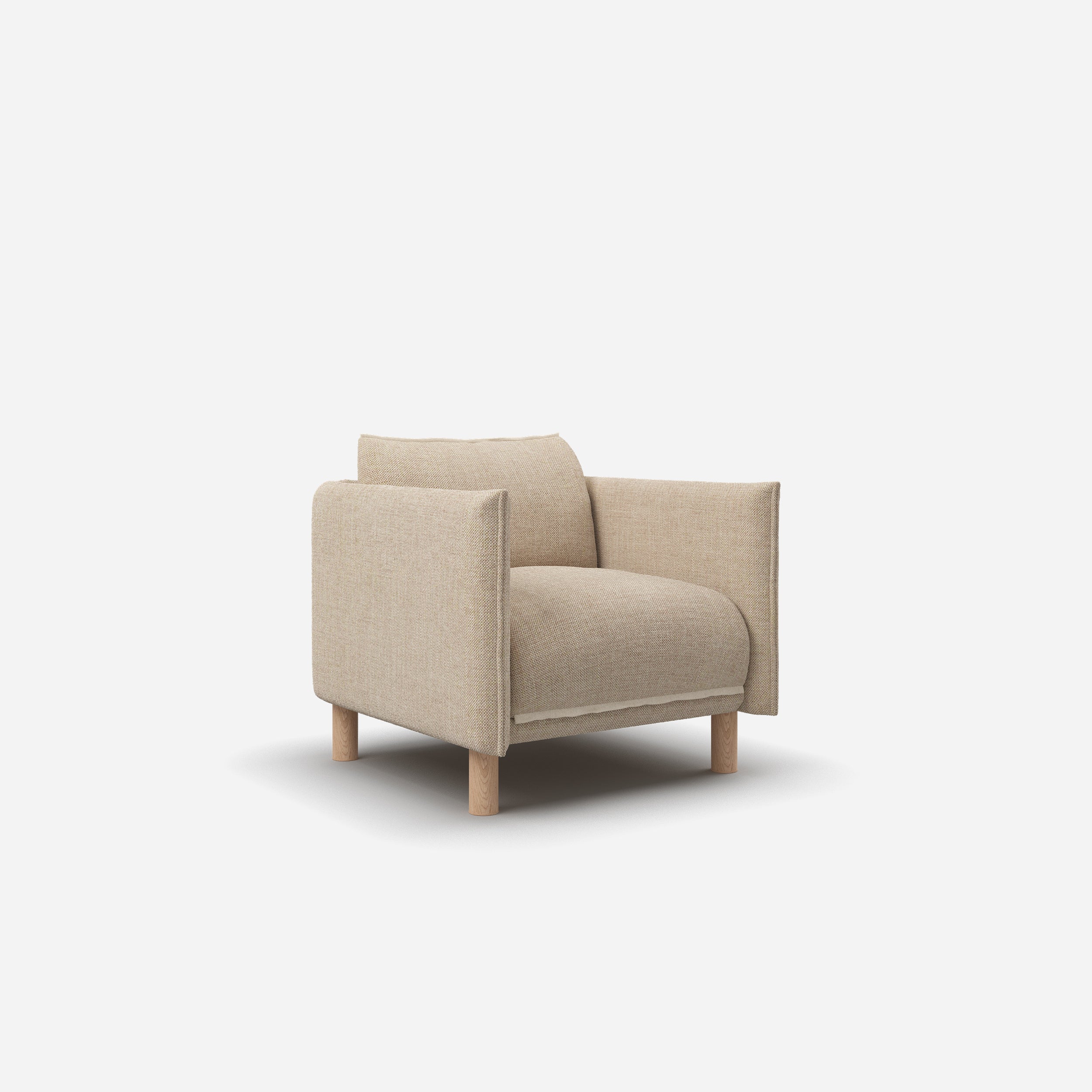 @ Cream Textured Weave | Natural Trim