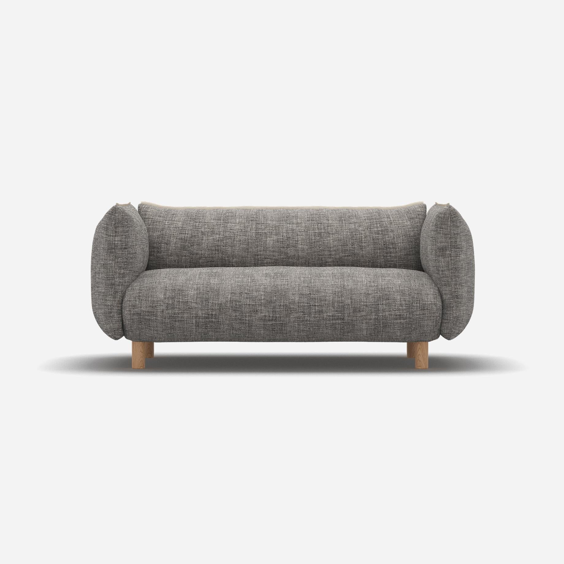 @ Salt & Pepper Textured Weave | Natural Trim