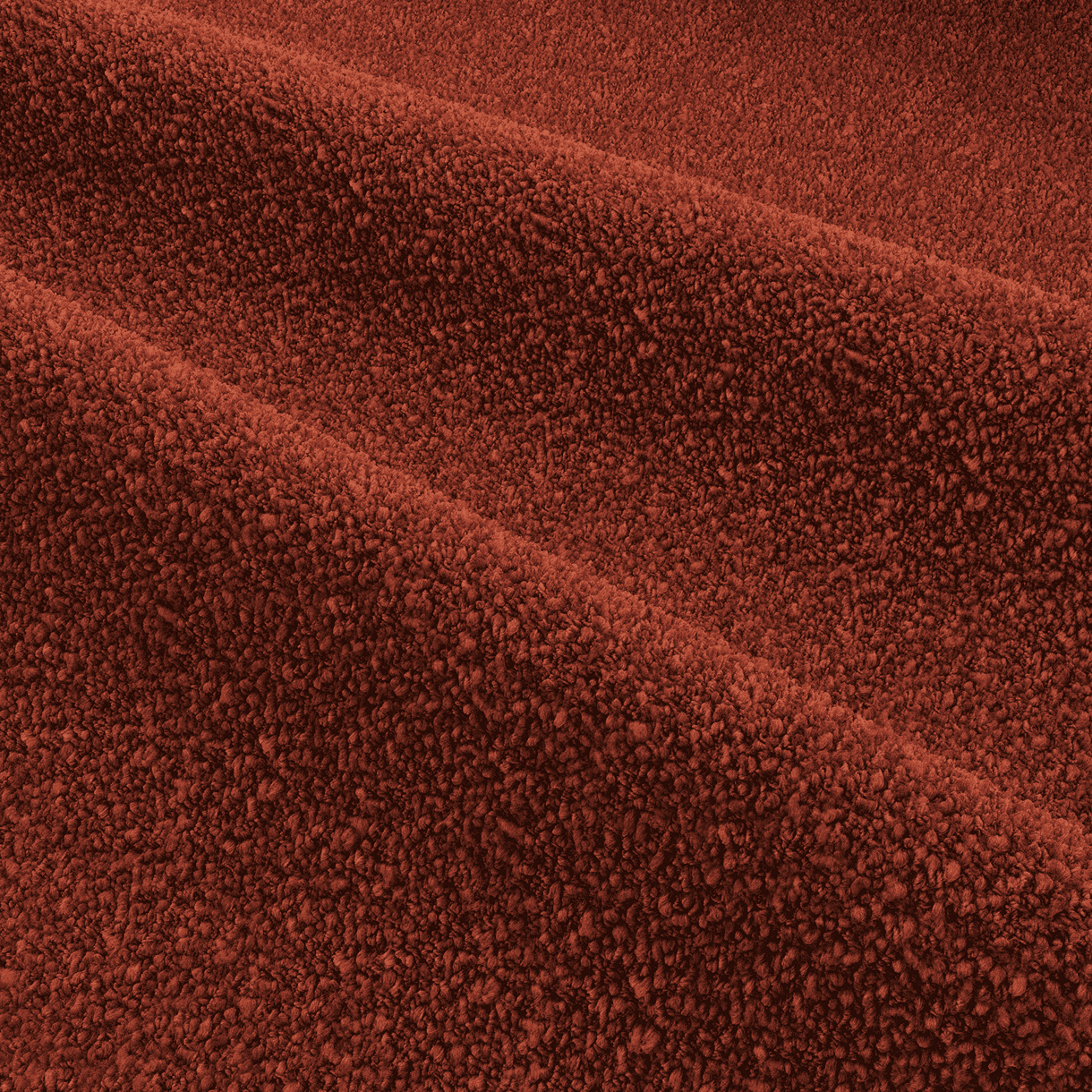 Cozy Brick Boucle II Jacket | Natural Trim