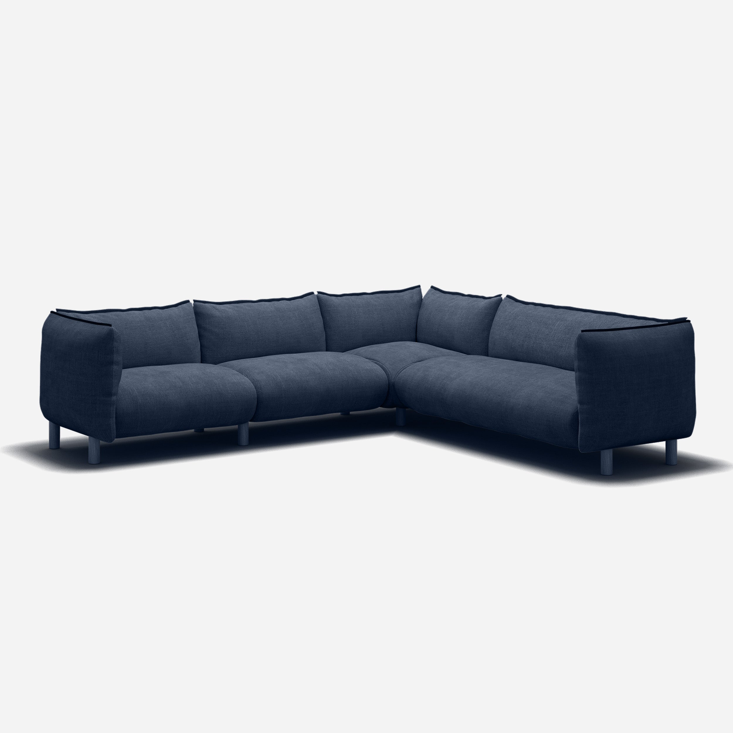 @ Navy Cotton | Blue Trim