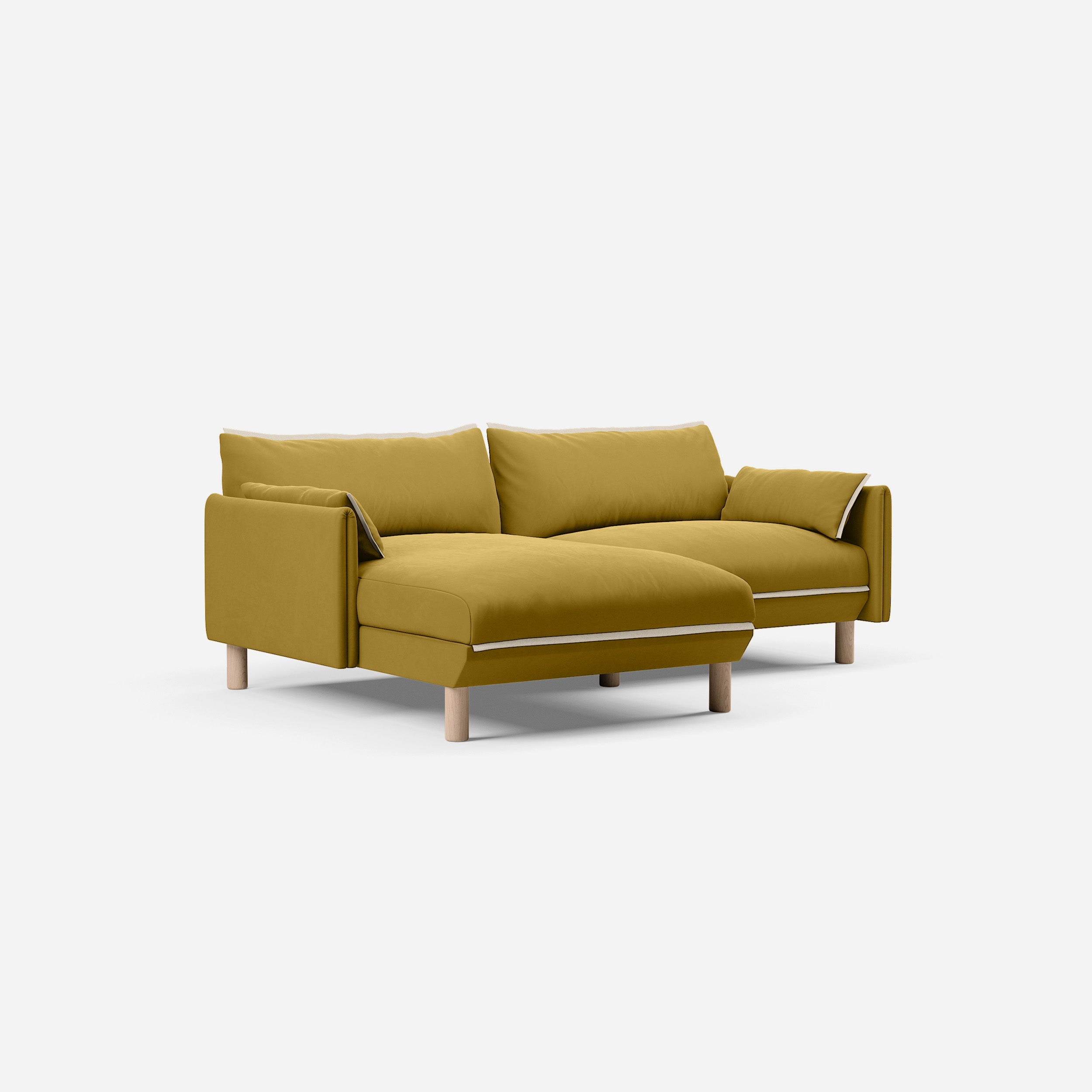 @ Mustard Velvet | Natural Trim