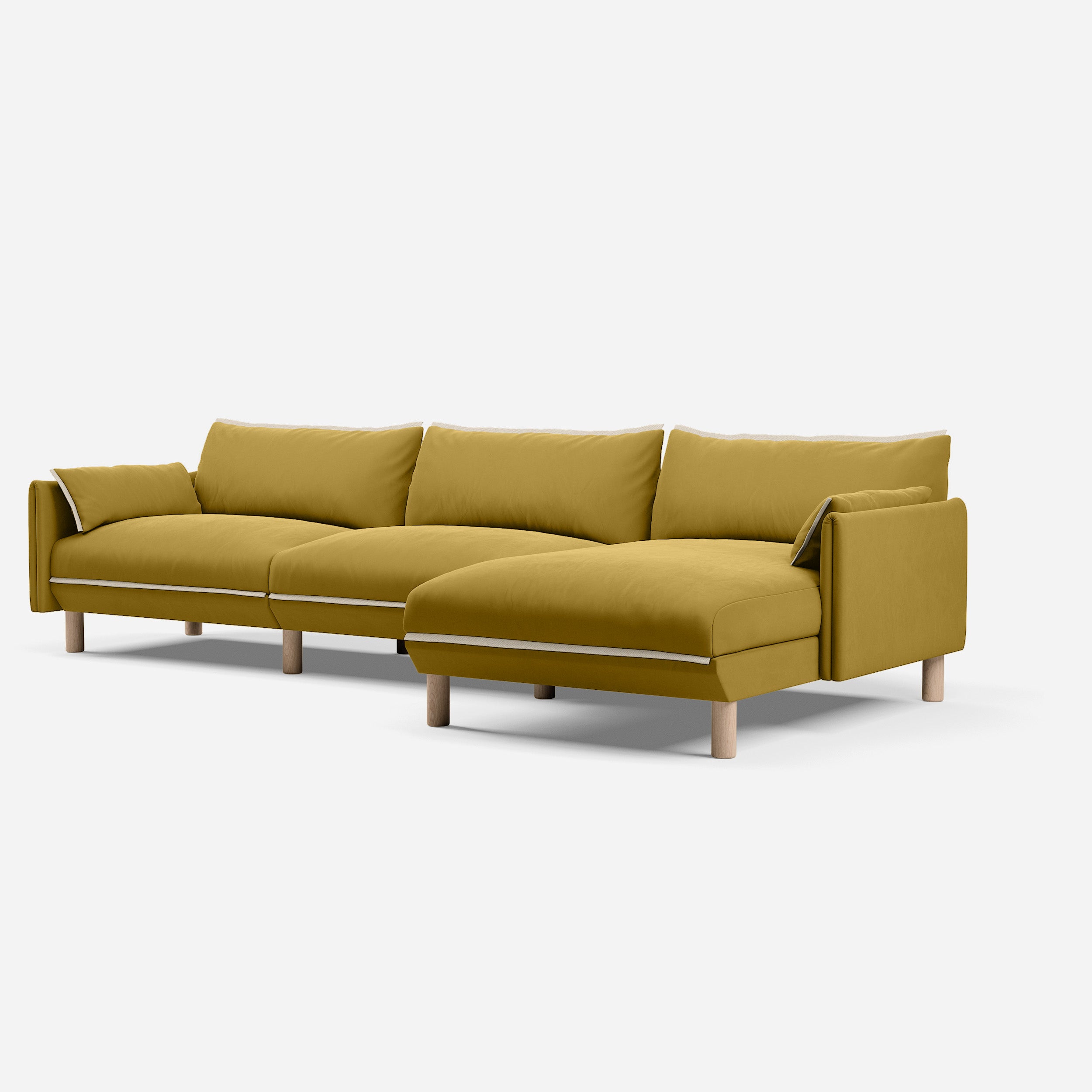 @ Mustard Velvet | Natural Trim