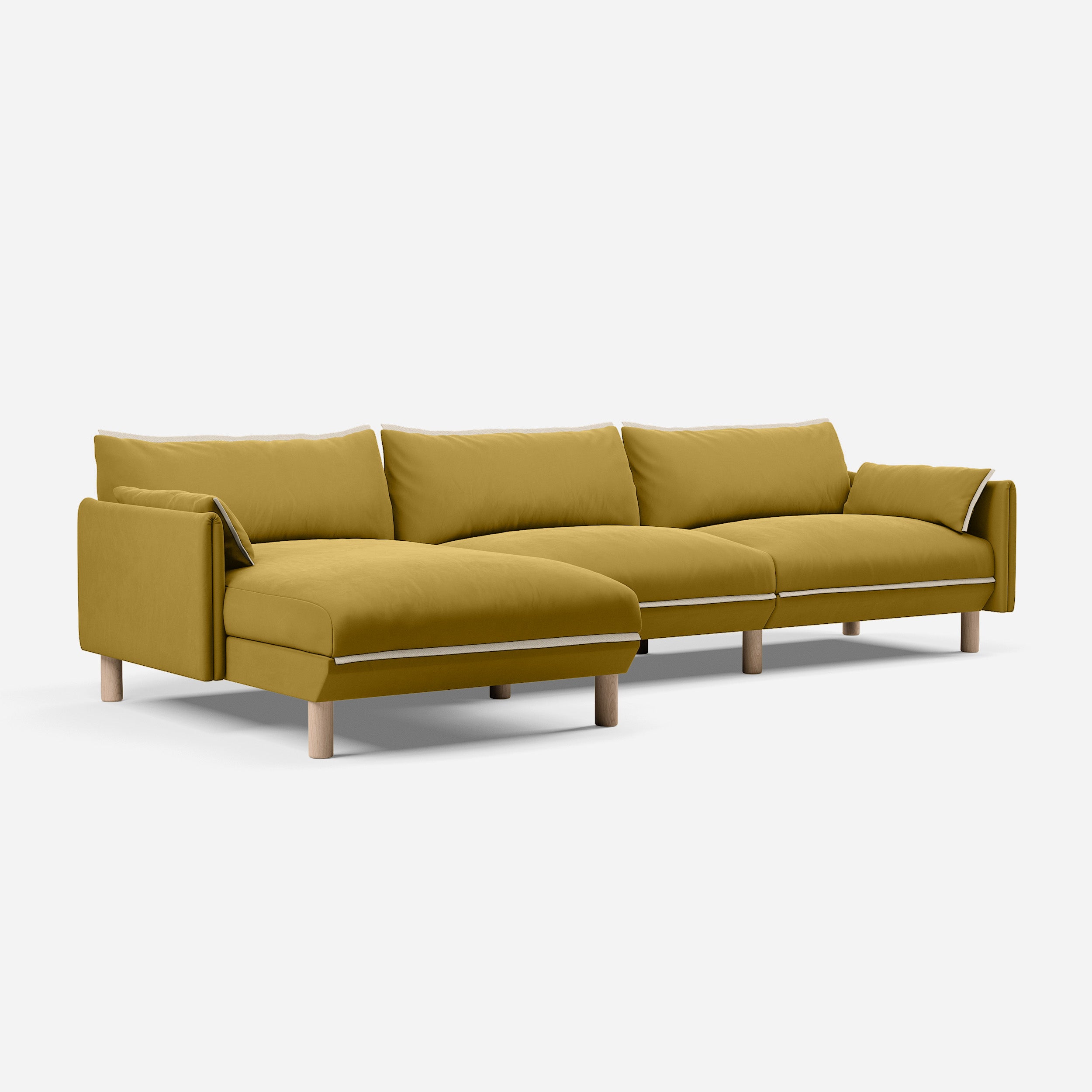 @ Mustard Velvet | Natural Trim