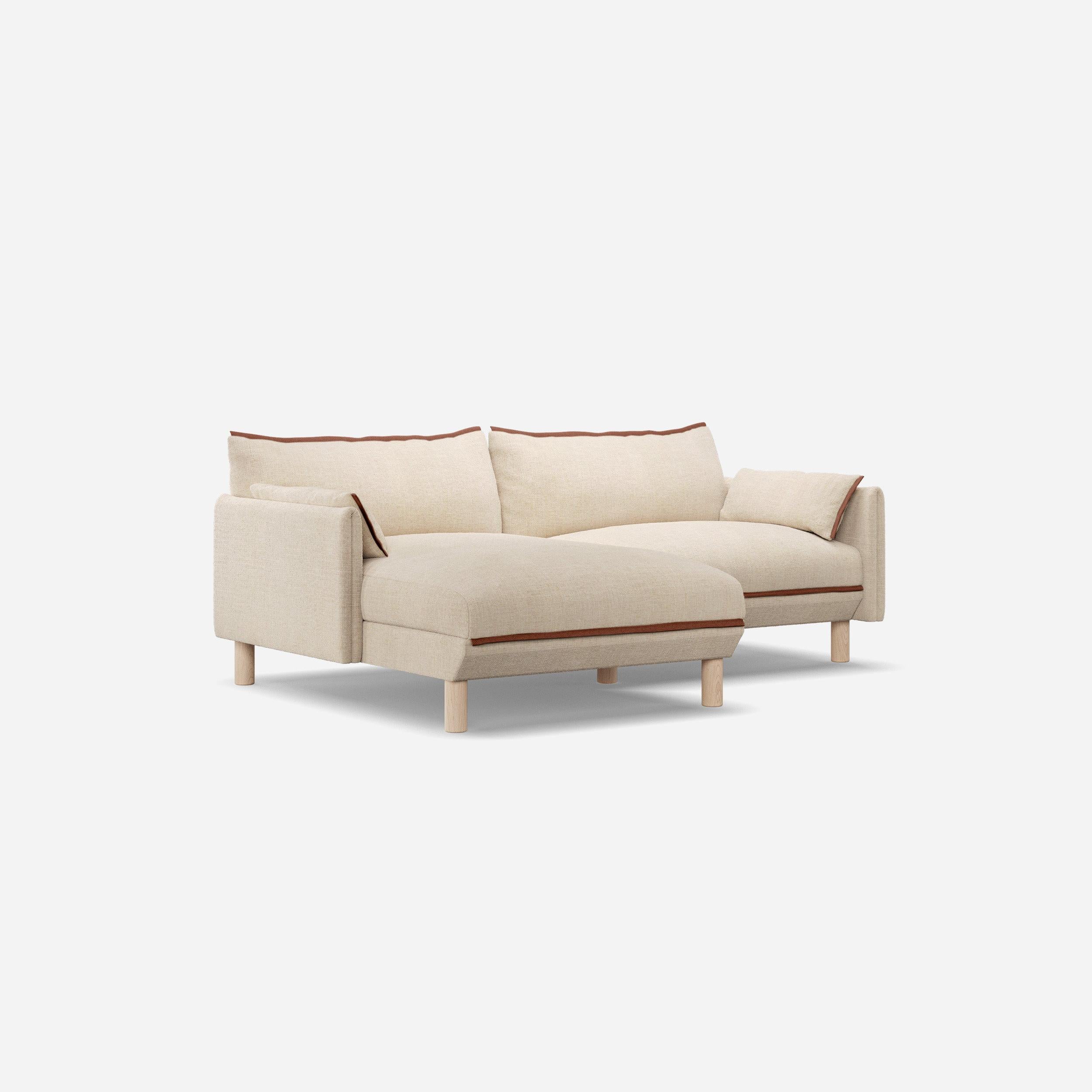 @ Cream Textured Weave | Brick Trim