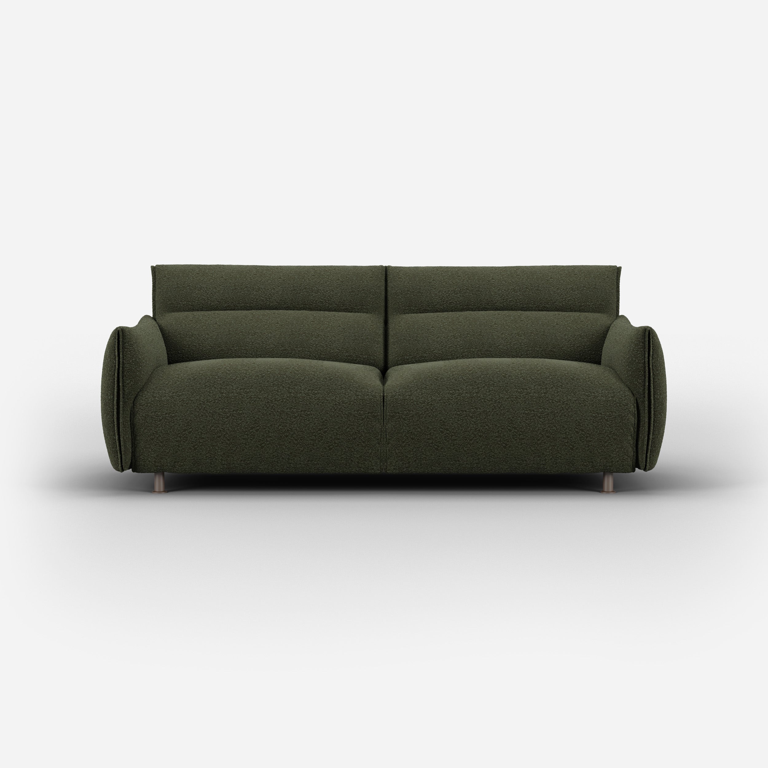 Hug 3 Seater Sofa (regular) | Green Boucle II