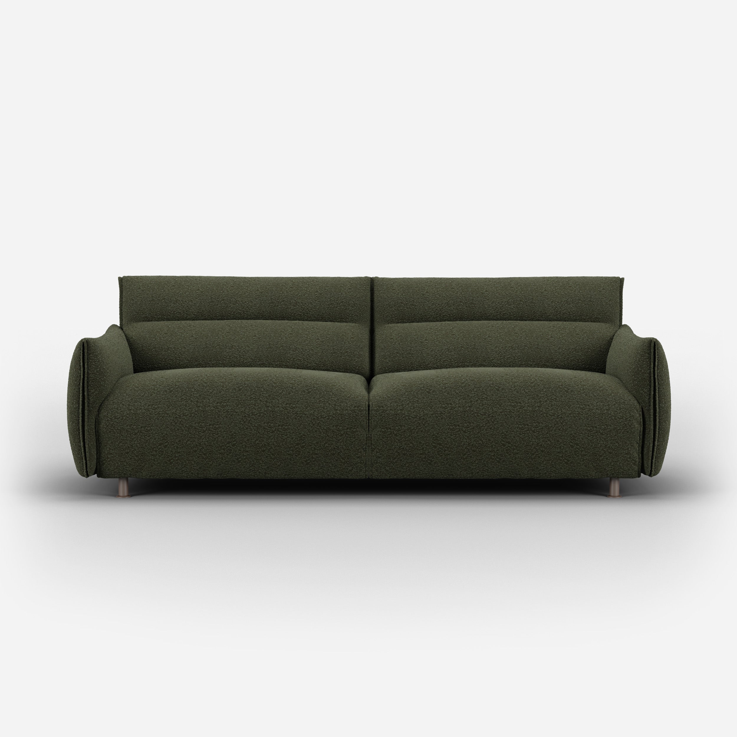 Hug 3 Seater Sofa (wide) | Green Boucle II
