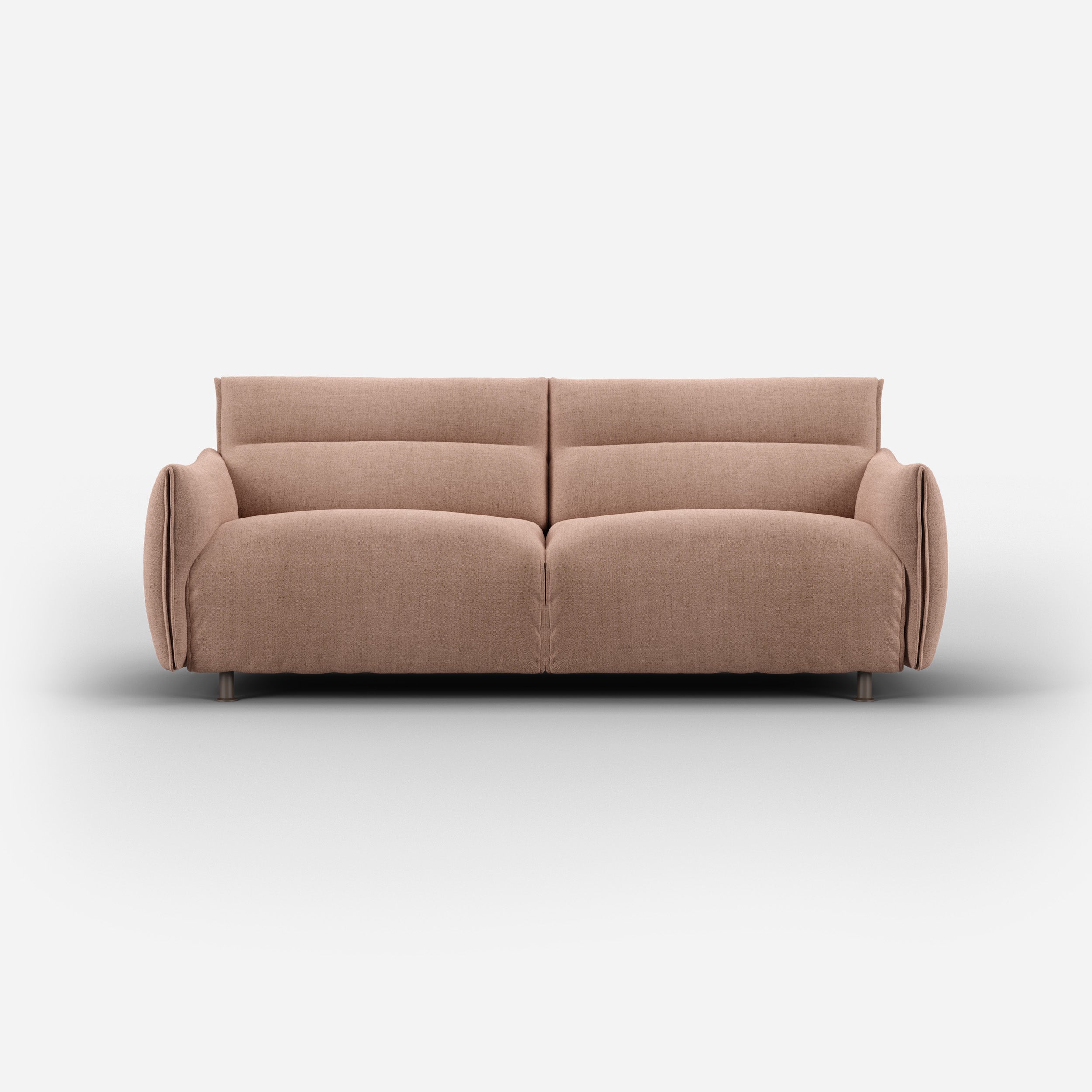 Hug 3 Seater Sofa (regular) | Mocha Chenille Weave