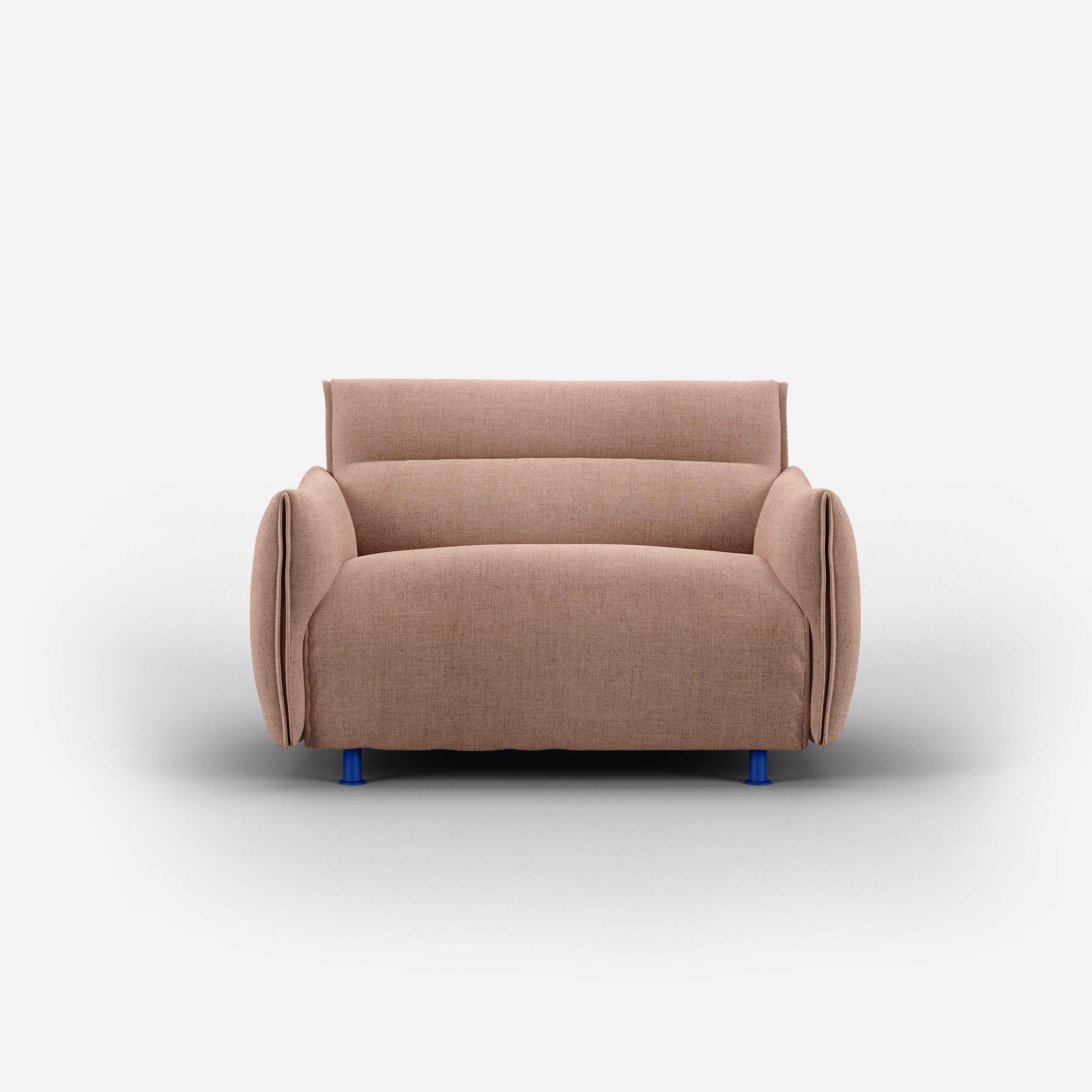 Hug 1.5 Seater Sofa (wide) | Mocha Chenille Weave