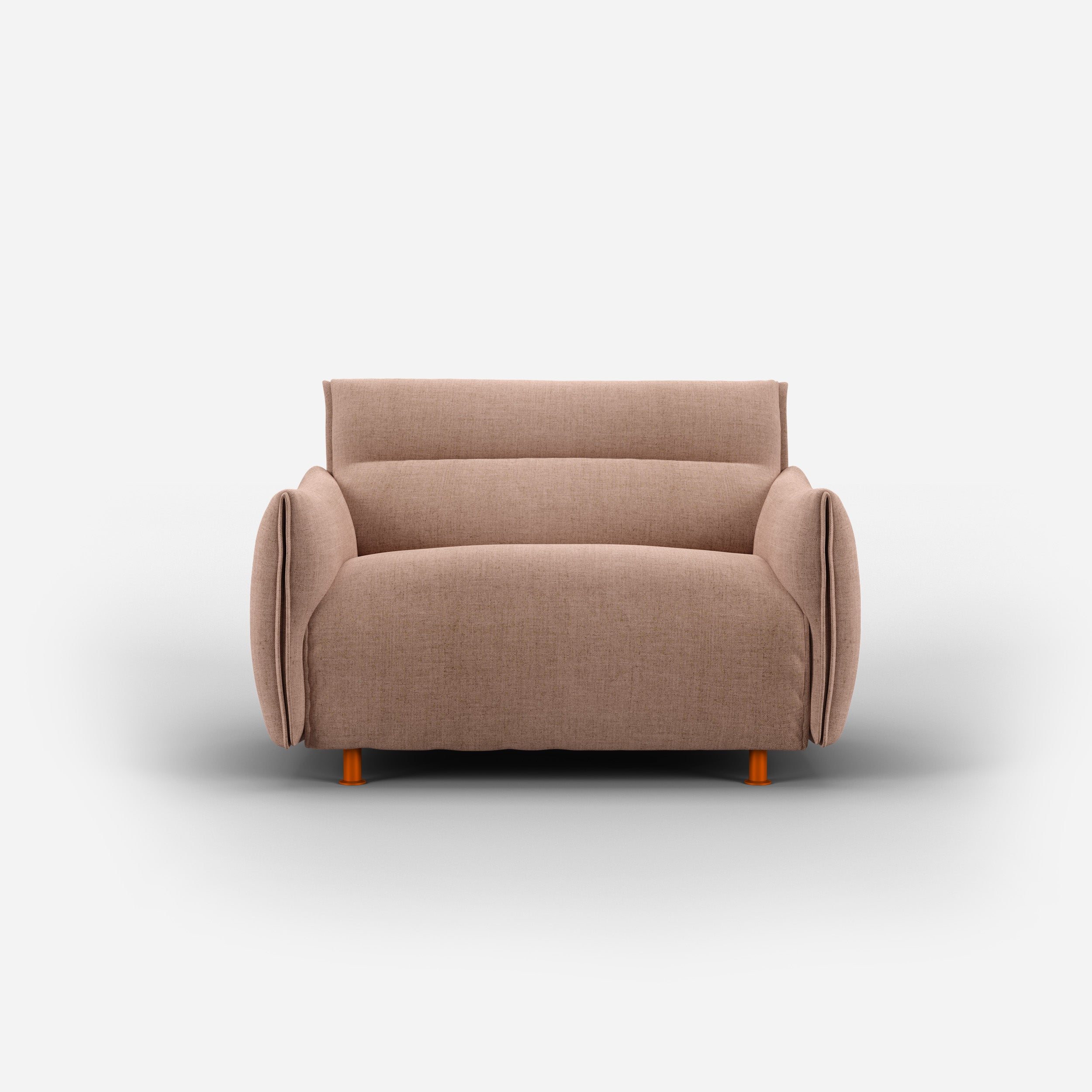 Hug 1.5 Seater Sofa (wide) | Mocha Chenille Weave