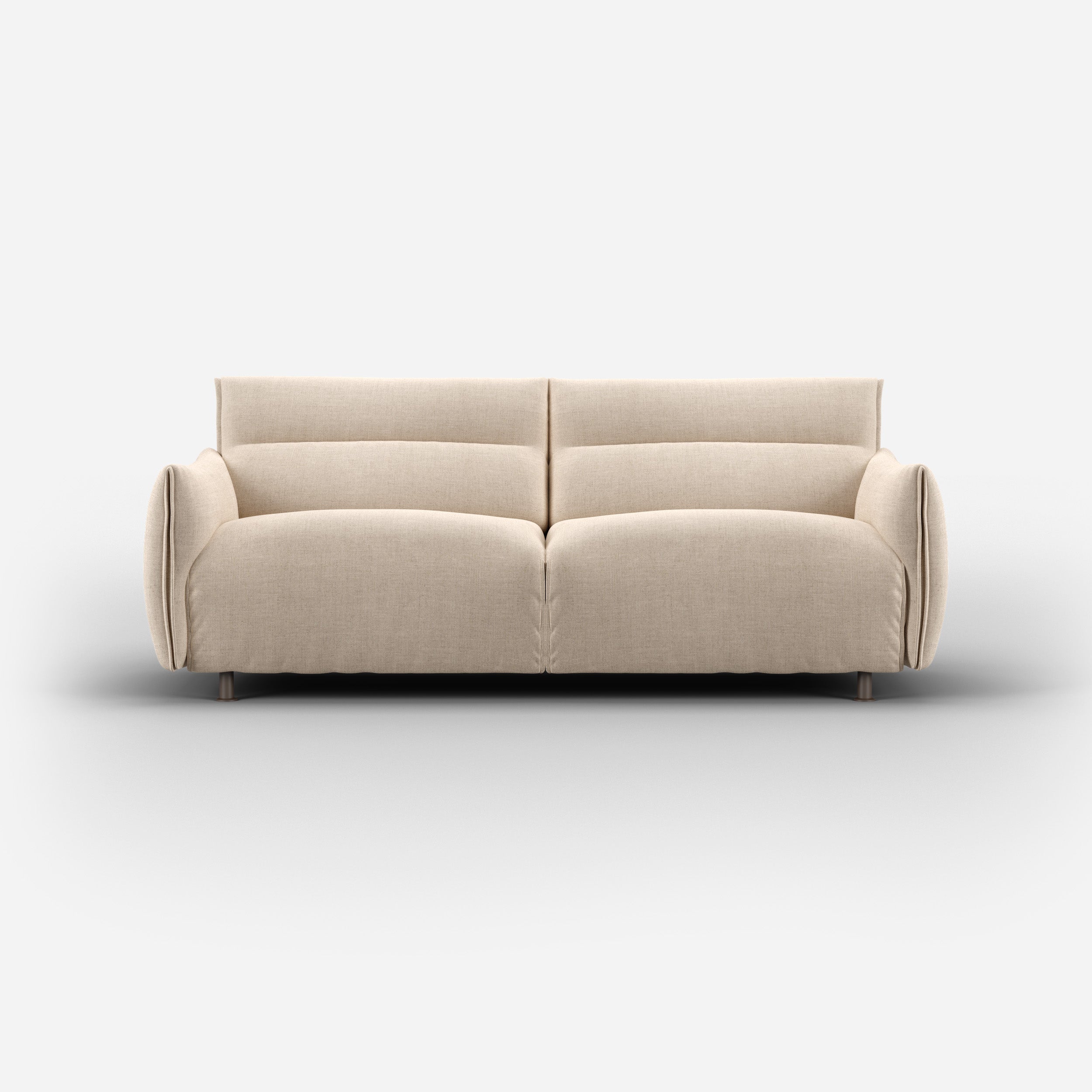 Hug 3 Seater Sofa (regular) | Cream Textured Weave