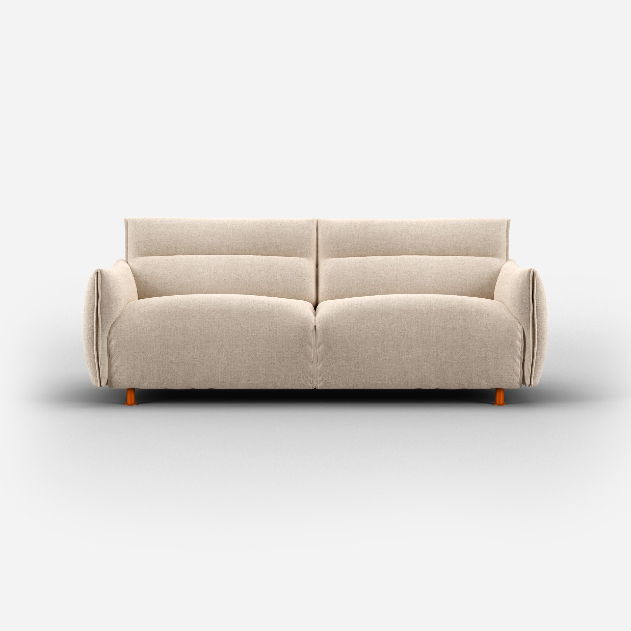 Hug 3 Seater Sofa (regular) | Cream Textured Weave