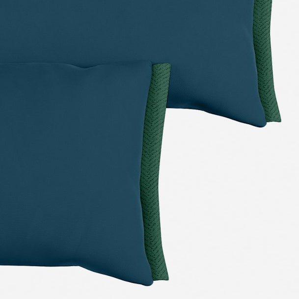 Side Cushions | Teal Velvet