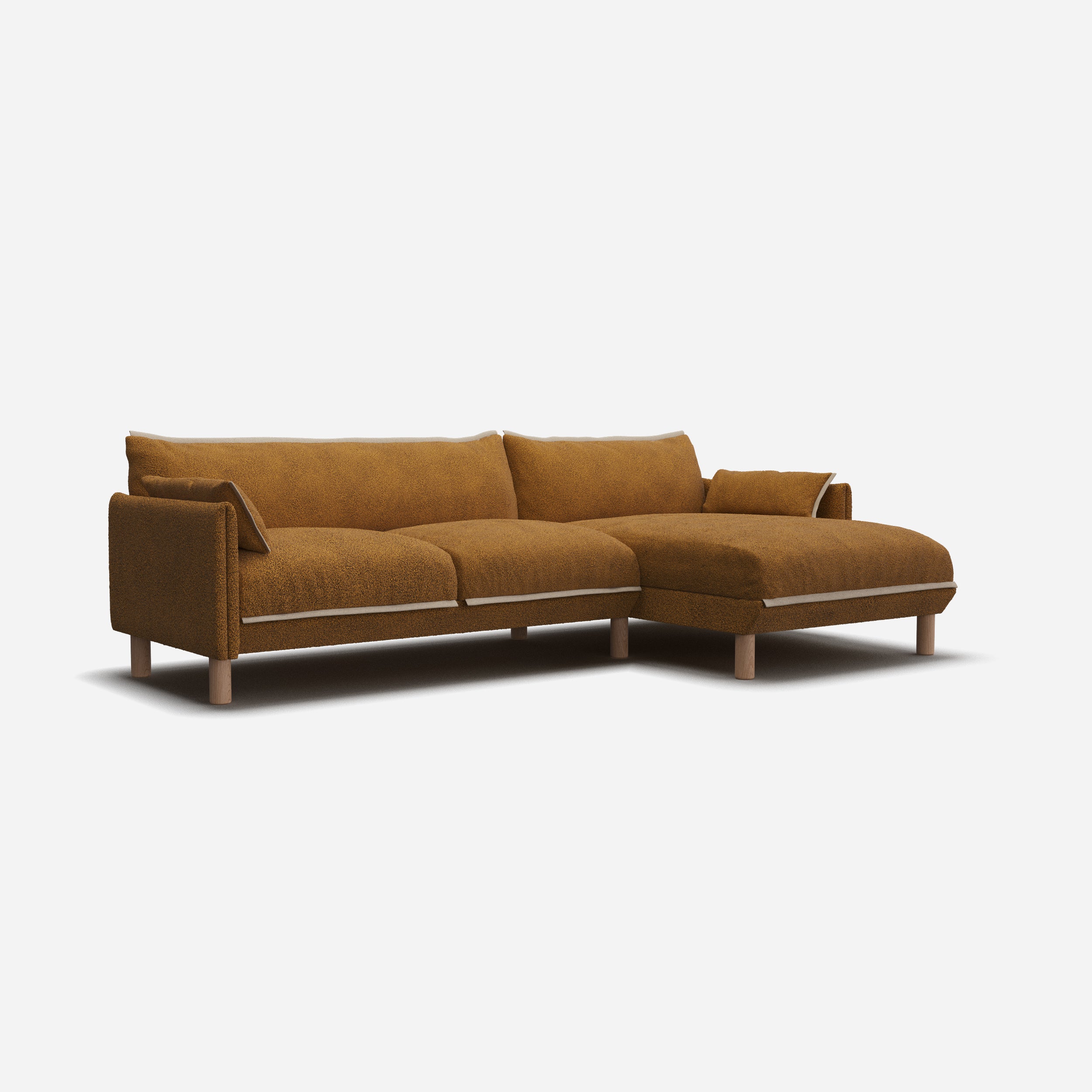 @ Mustard Boucle II | Natural Trim