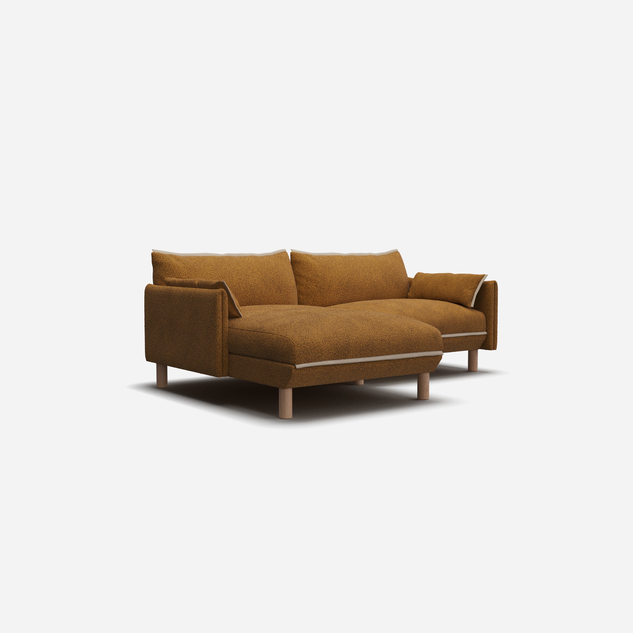 @ Mustard Boucle II | Natural Trim