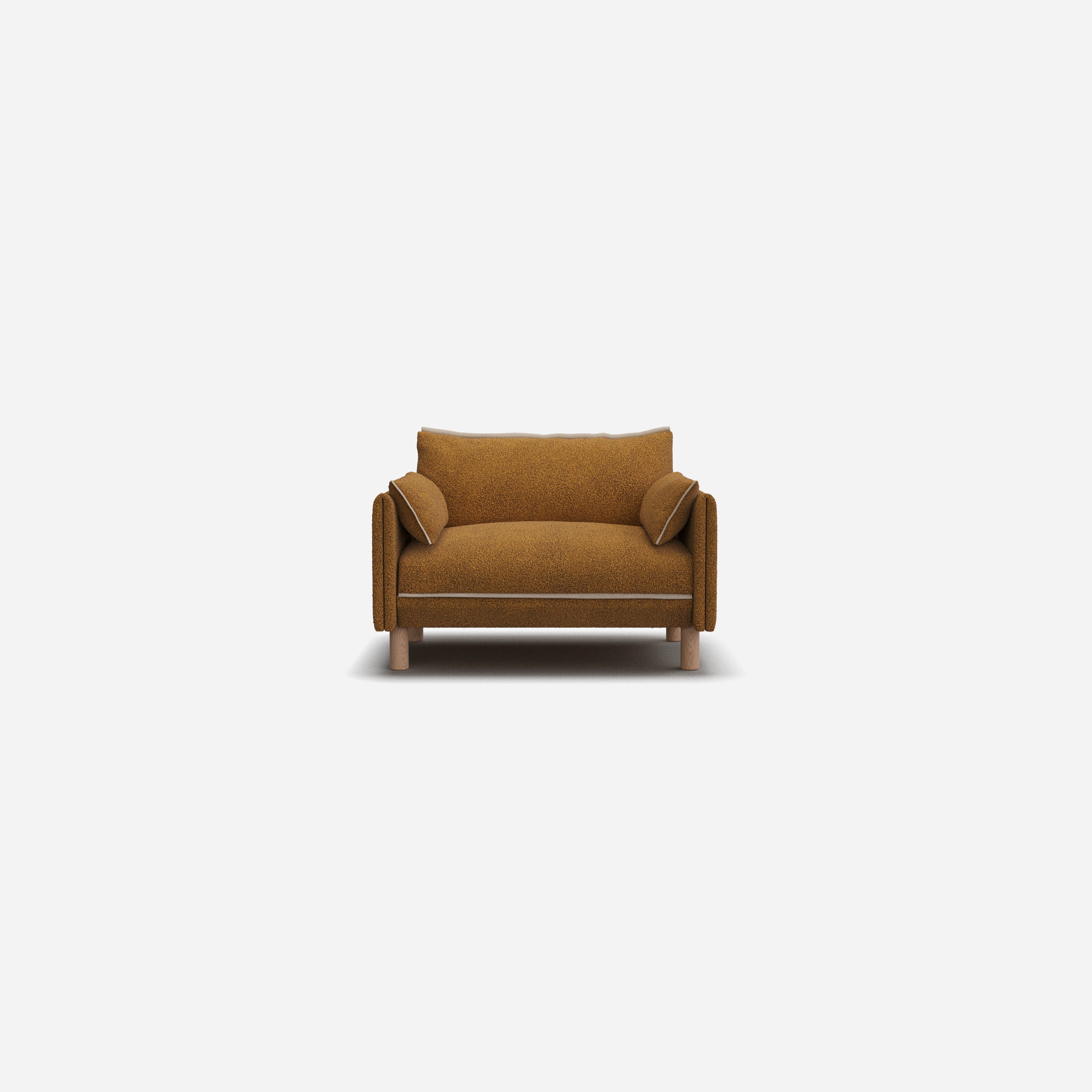 @ Mustard Boucle II | Natural Trim