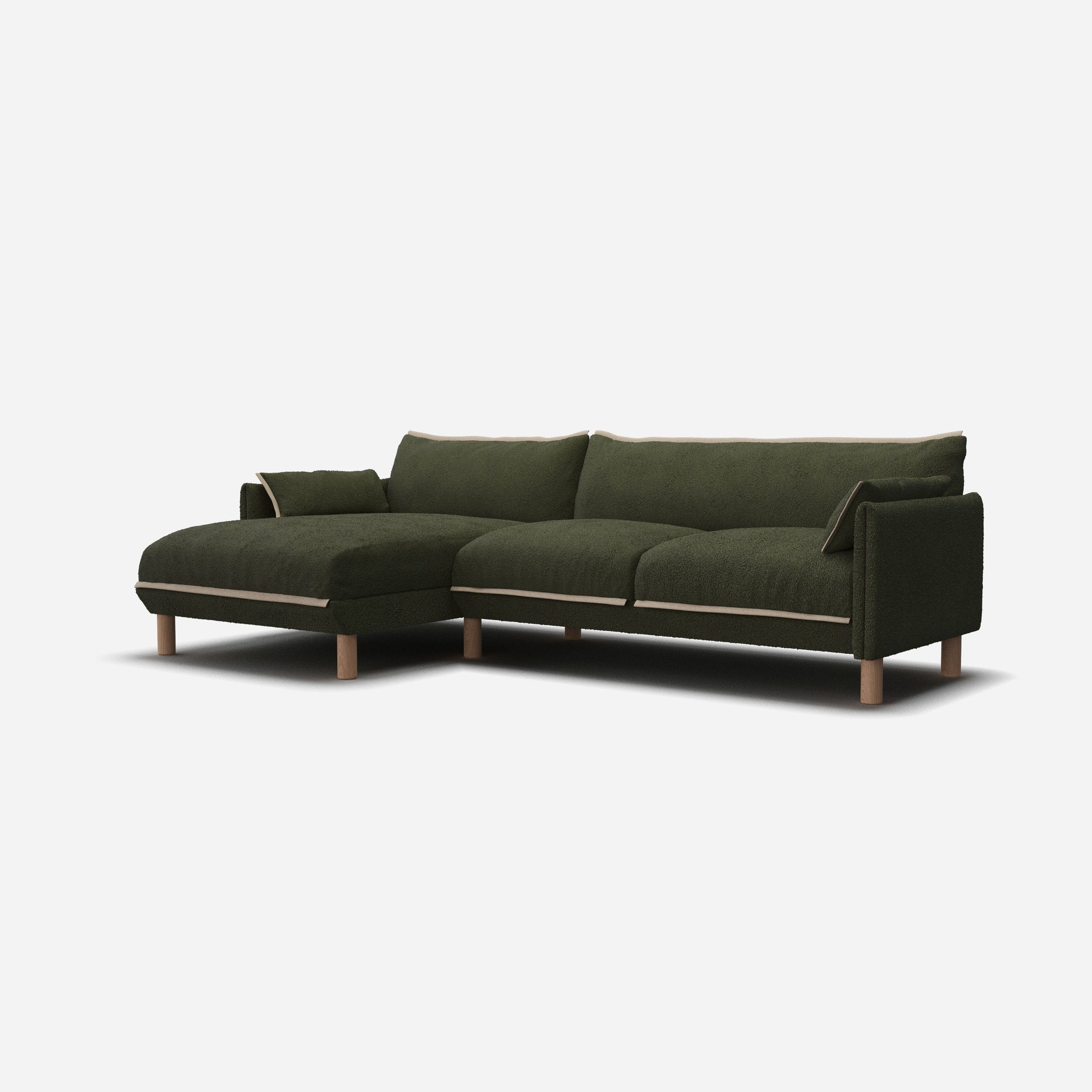 @ Green Boucle II | Natural Trim