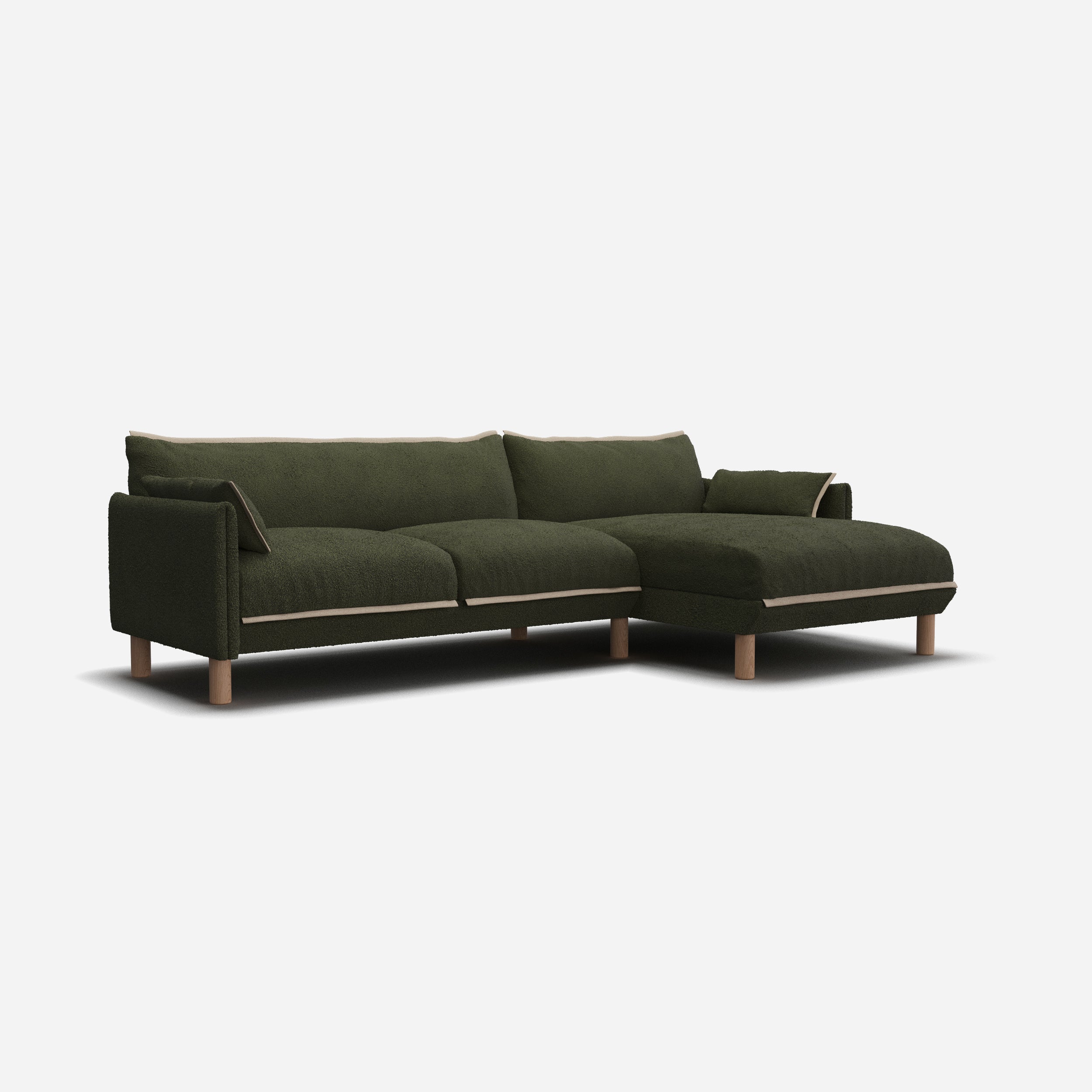 @ Green Boucle II | Natural Trim
