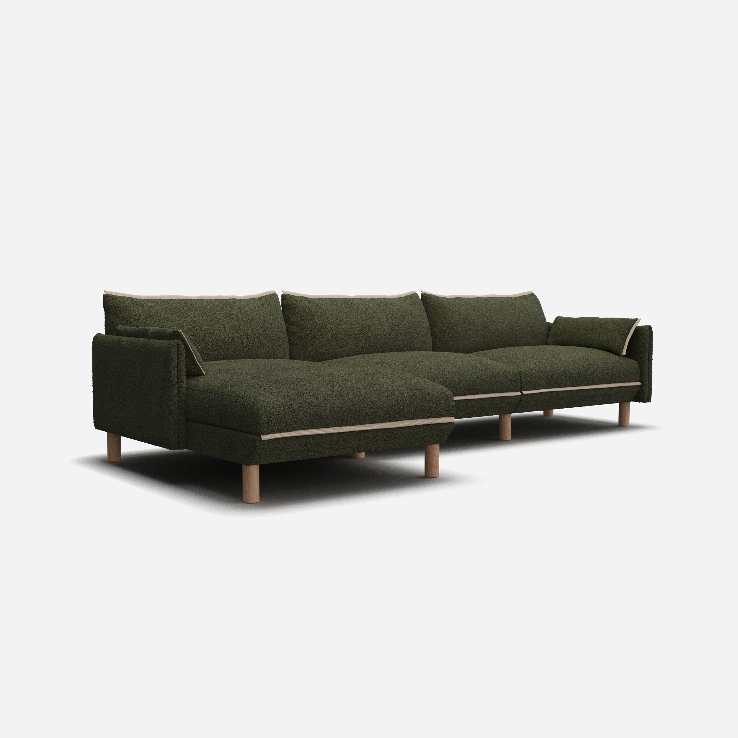 @ Green Boucle II | Natural Trim