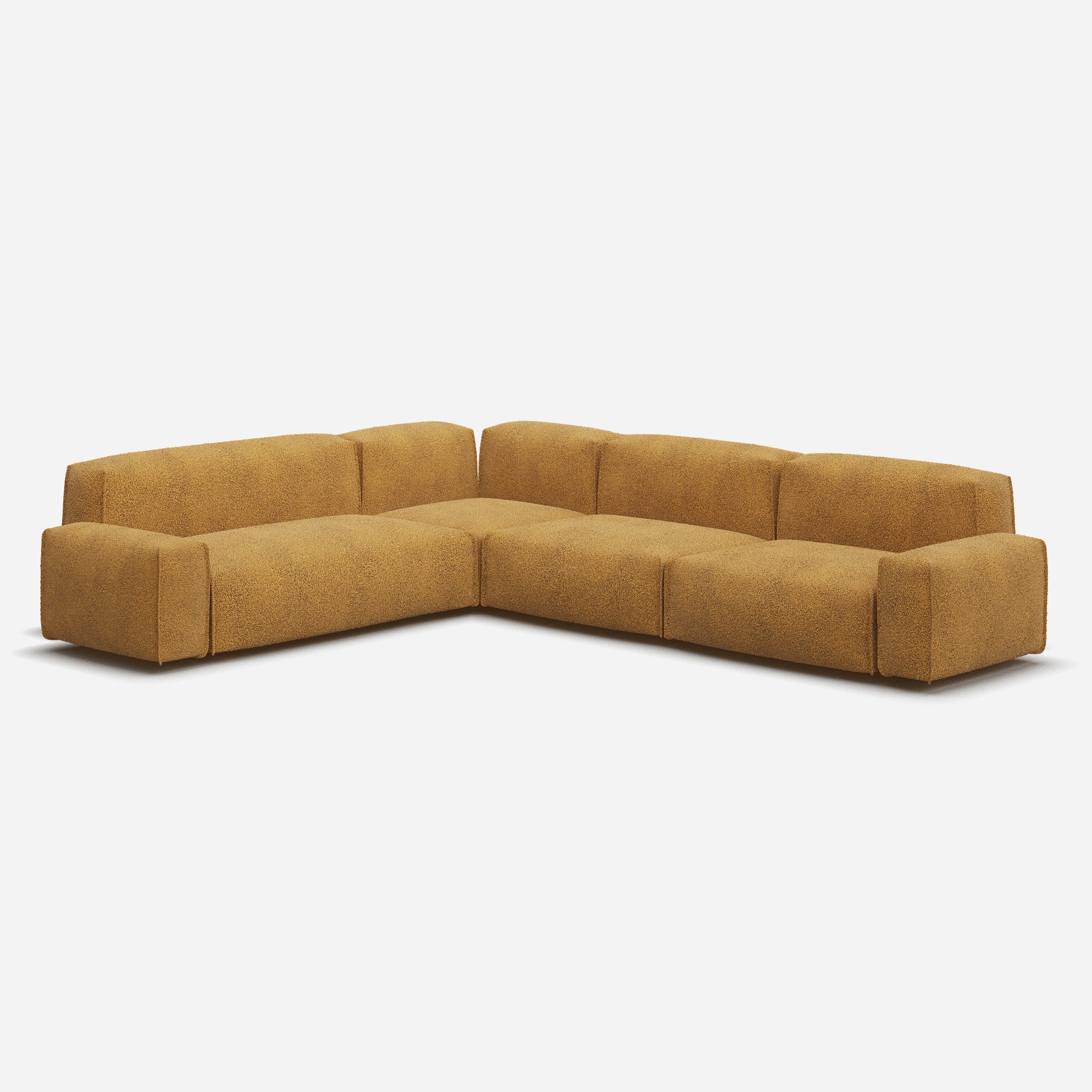 @ Mustard Boucle II | Natural Trim