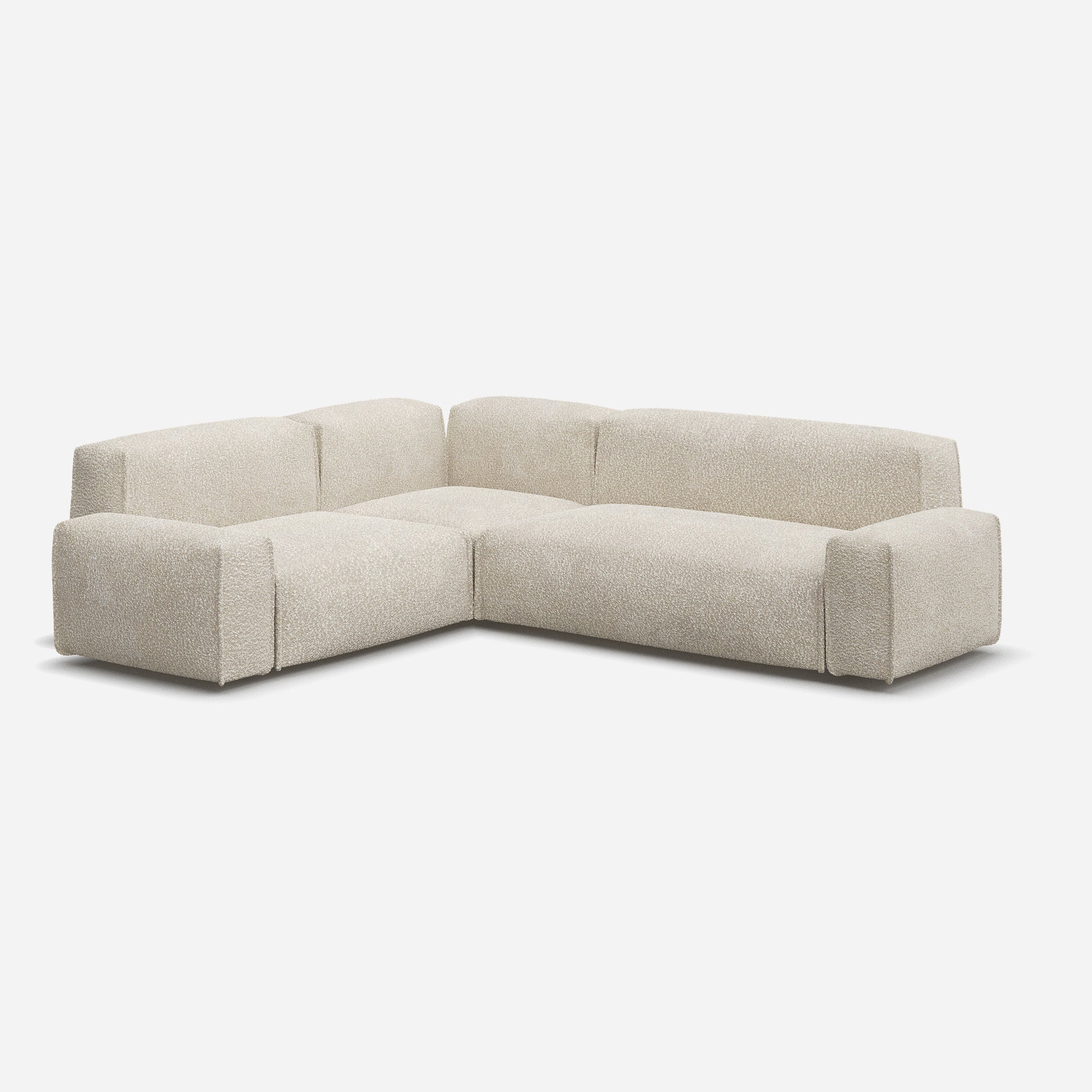 @ Ecru Boucle | Natural Trim