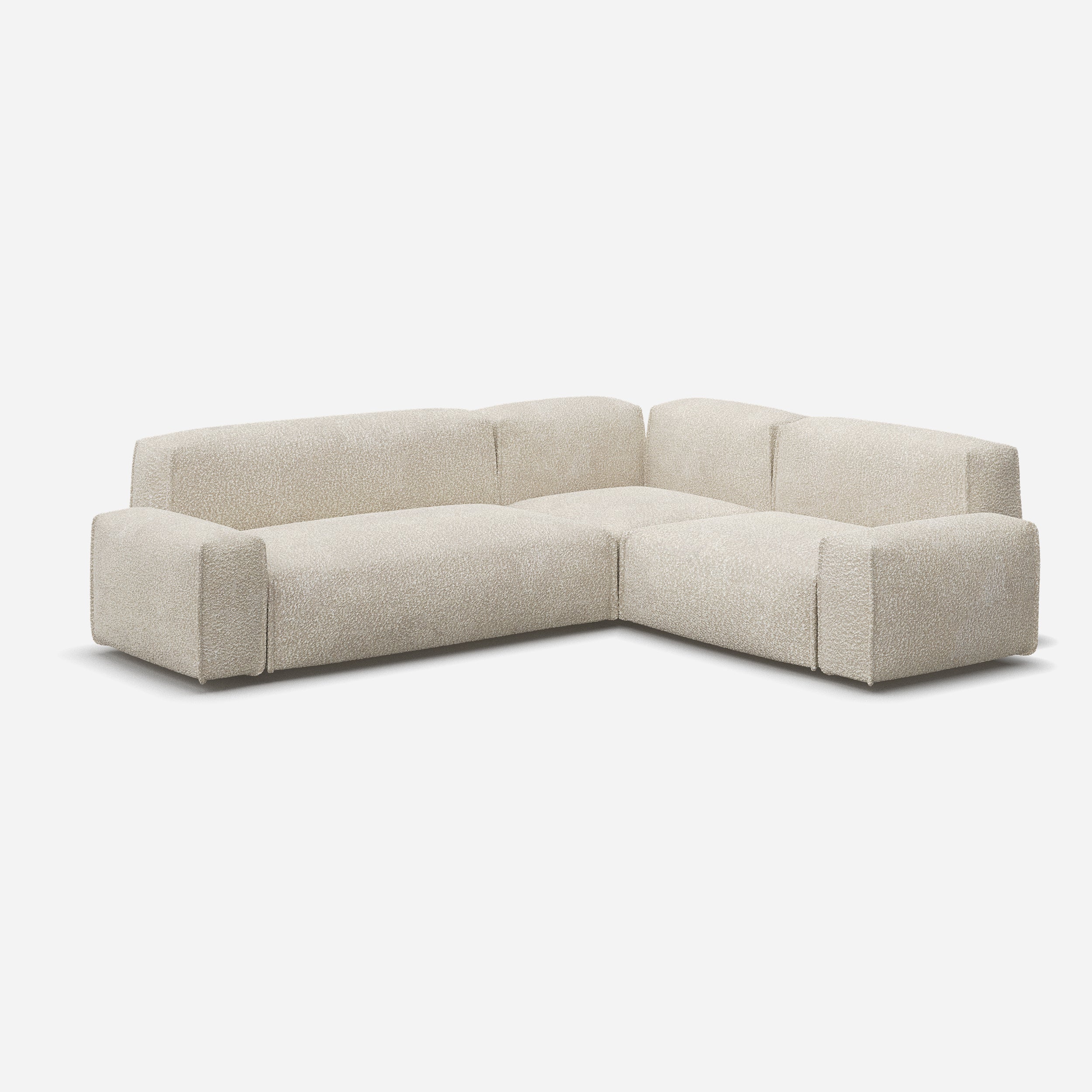 @ Ecru Boucle | Natural Trim