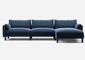 @ Midnight Blue Velvet Jacket | Dark Blue Trim