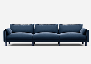 @ Midnight Blue Velvet Jacket | Dark Blue Trim