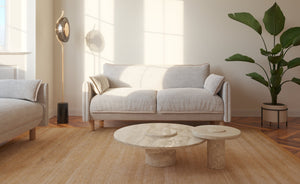 2 Seater Sofa | Cotton Ochre