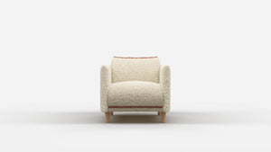 @ Cream Fleece | Brick Trim