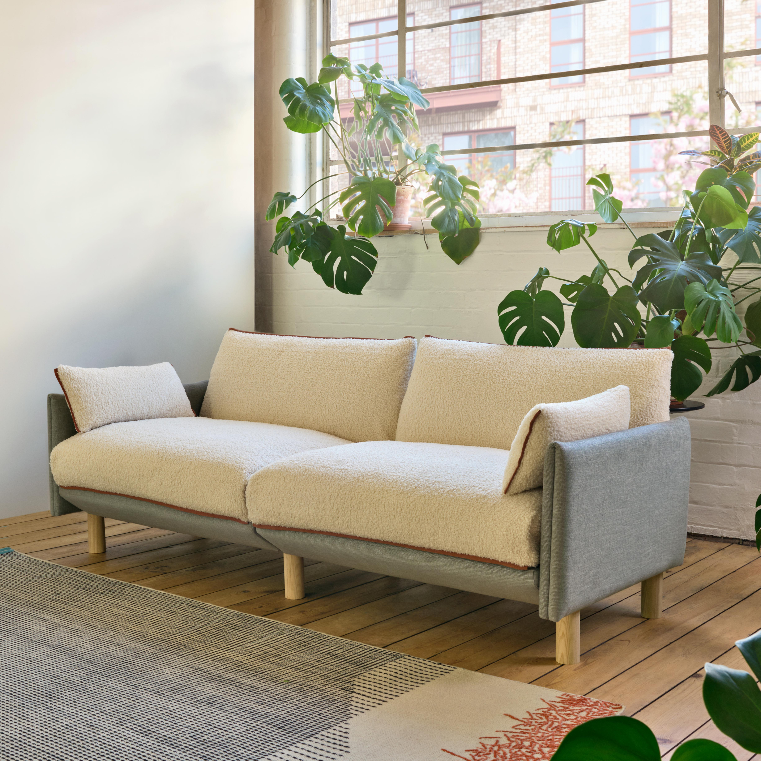 Cozy 2 Seater Sofa | Natural Cotton