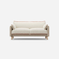 @ Cream Fleece & Cream Textured Weave | Brick Trim