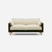 @ Cream Fleece & Meadow Cotton | Green Trim