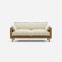 @ Cream Fleece & Ochre Cotton | Green Trim