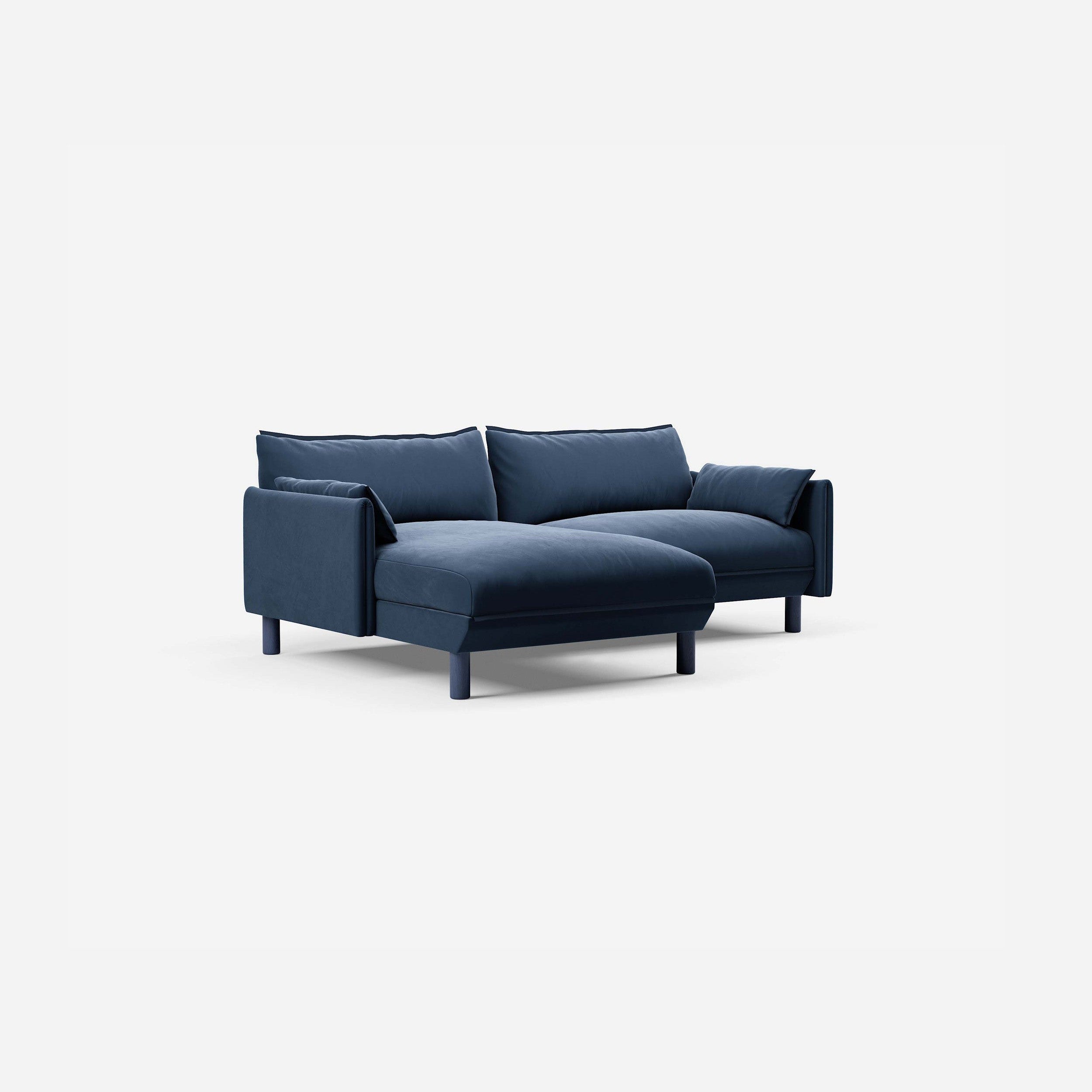 @ Midnight Blue Velvet Jacket | Dark Blue Trim