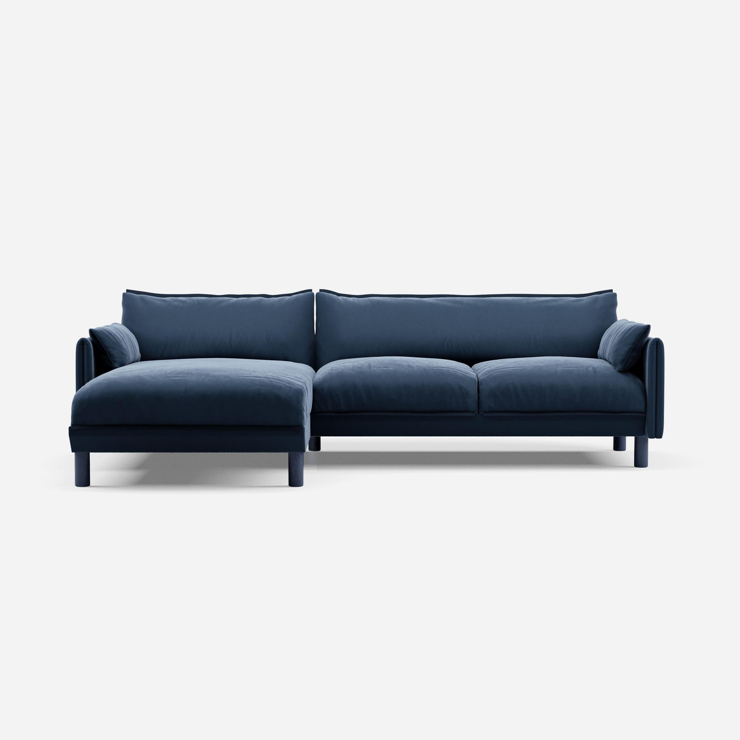 @ Midnight Blue Velvet Jacket | Dark Blue Trim