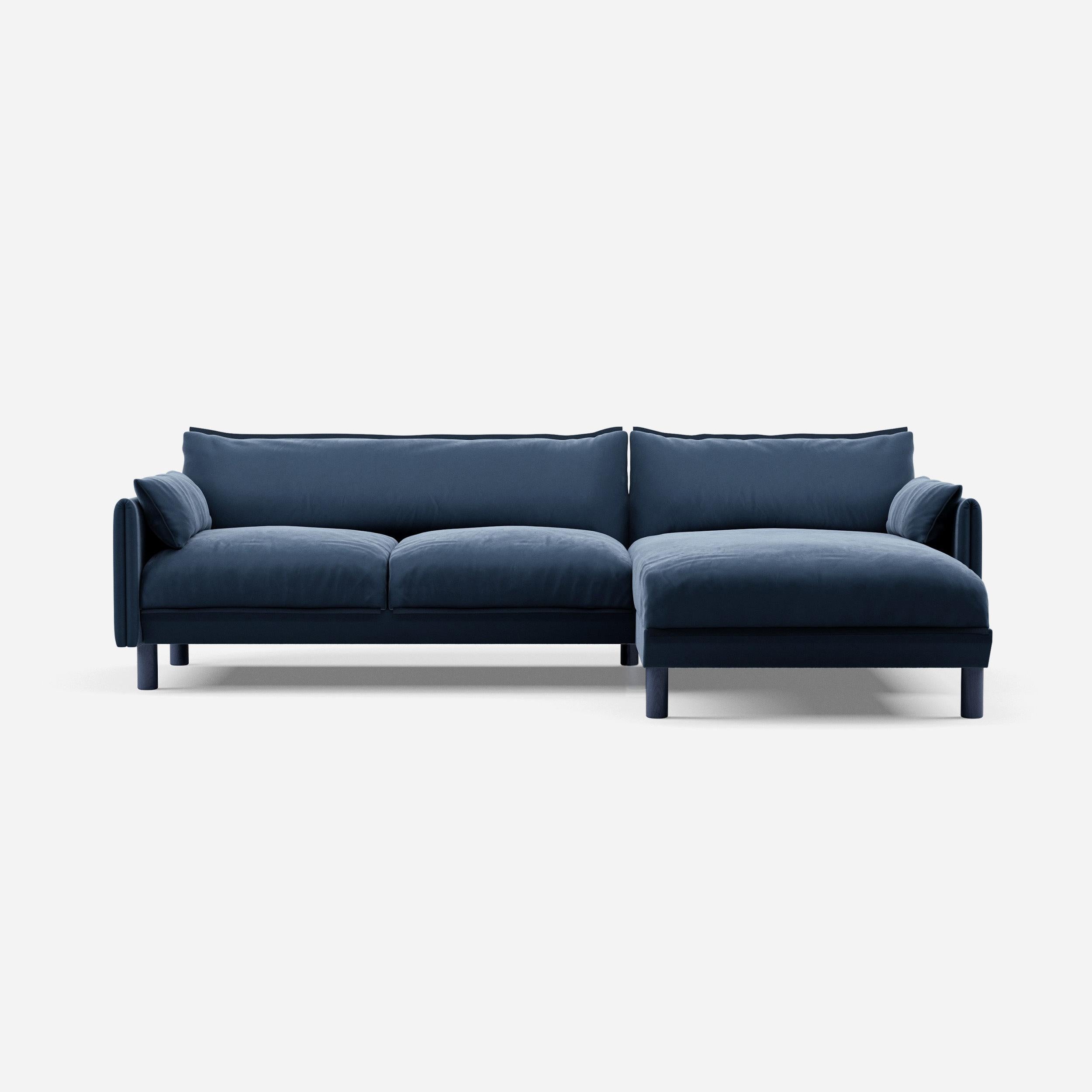 @ Midnight Blue Velvet Jacket | Dark Blue Trim