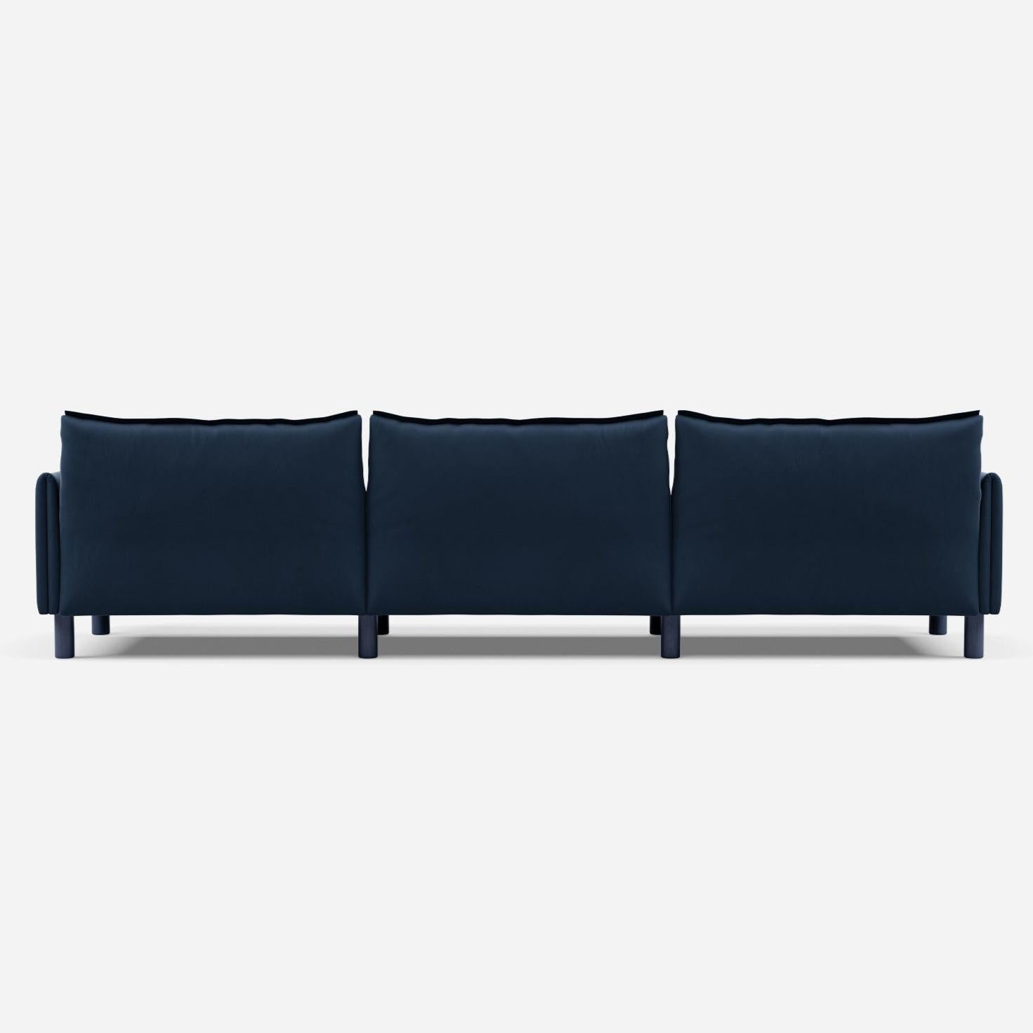 @ Midnight Blue Velvet Jacket | Dark Blue Trim